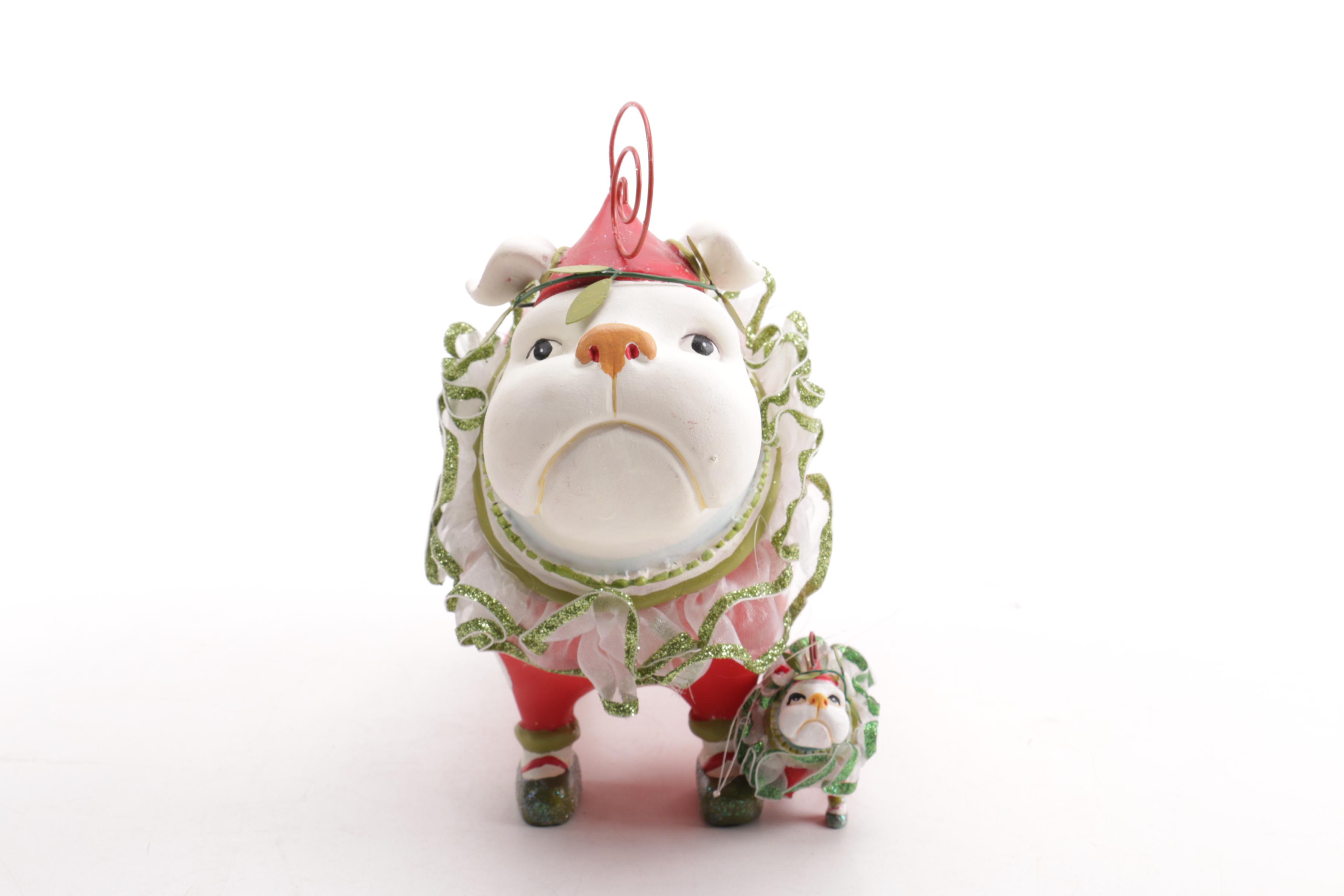 Department 56 "Krinkles" Seasonal Holiday Ornaments