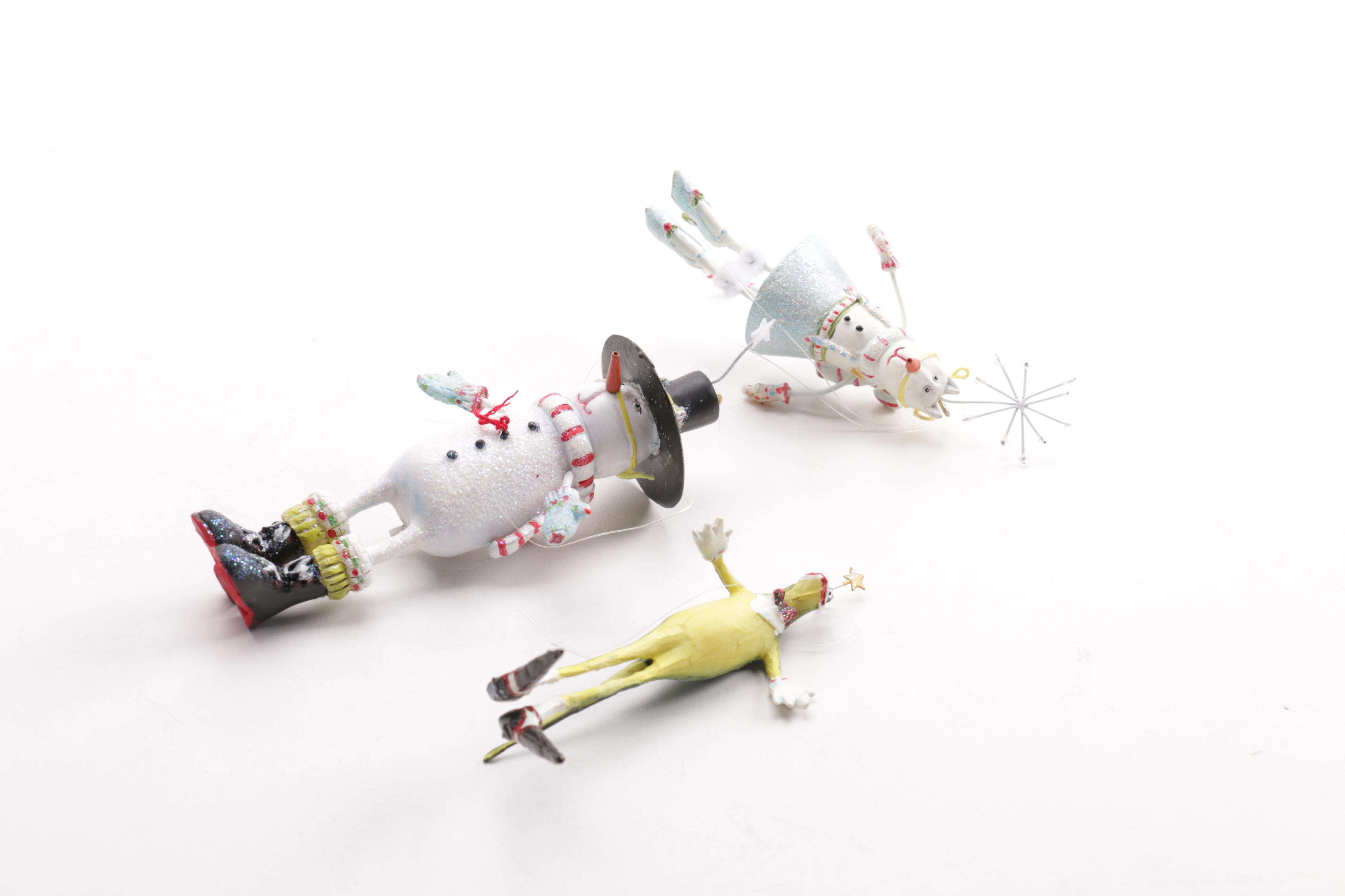 Department 56 "Krinkles" Seasonal Holiday Ornaments