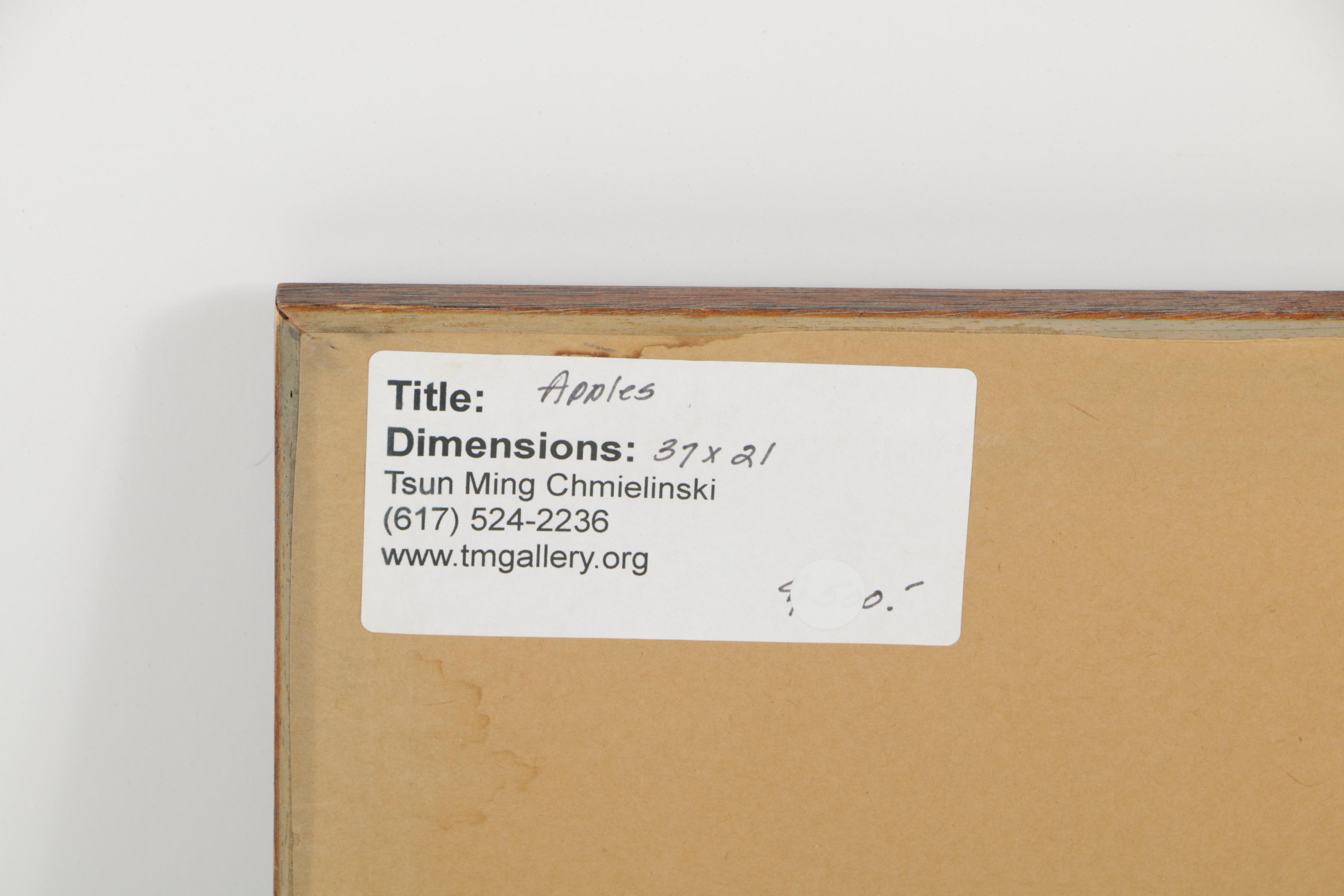 Tsun Ming Chmielinski Pastel "Apples"