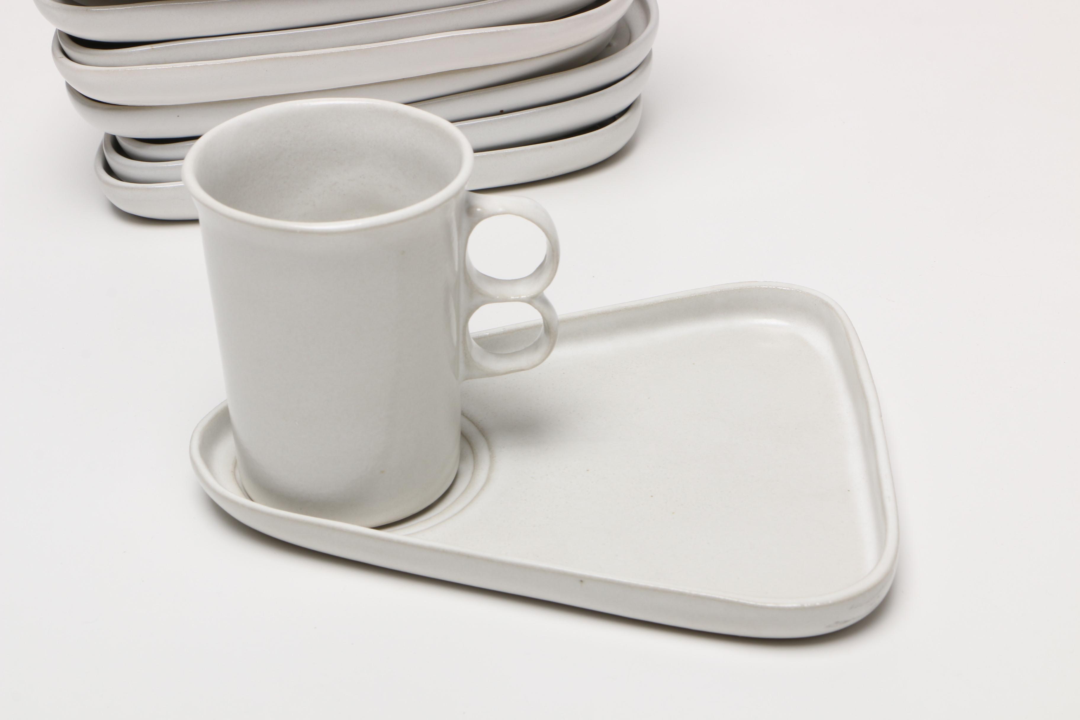 Bennington Potters Dessert Set