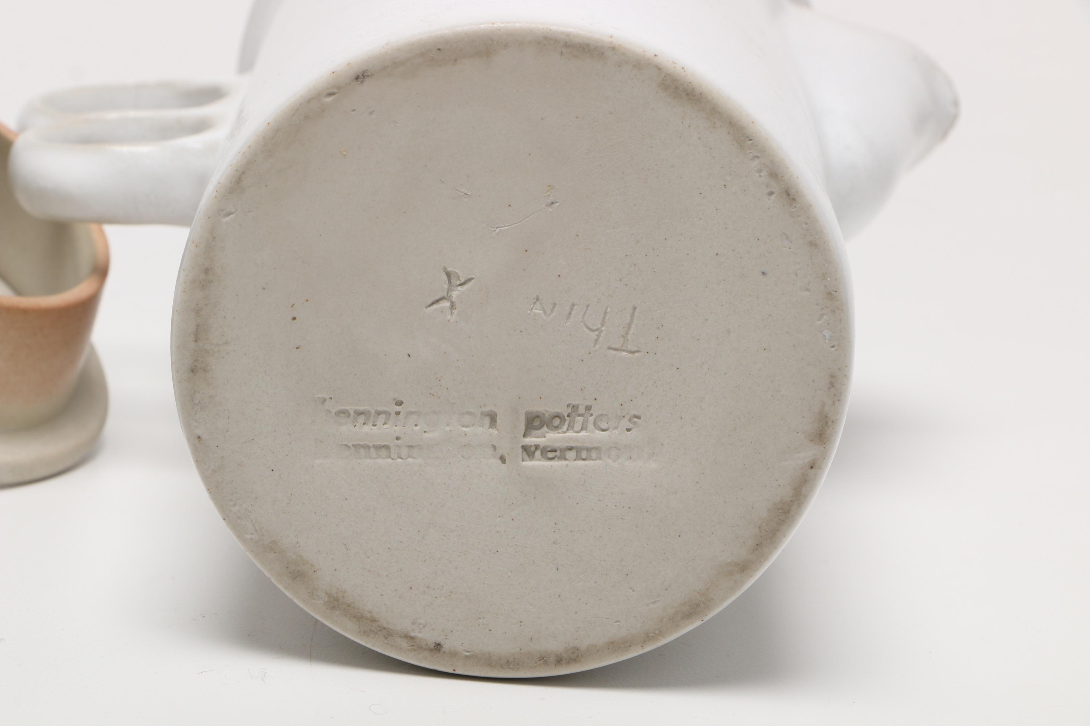 Bennington Potters Dessert Set