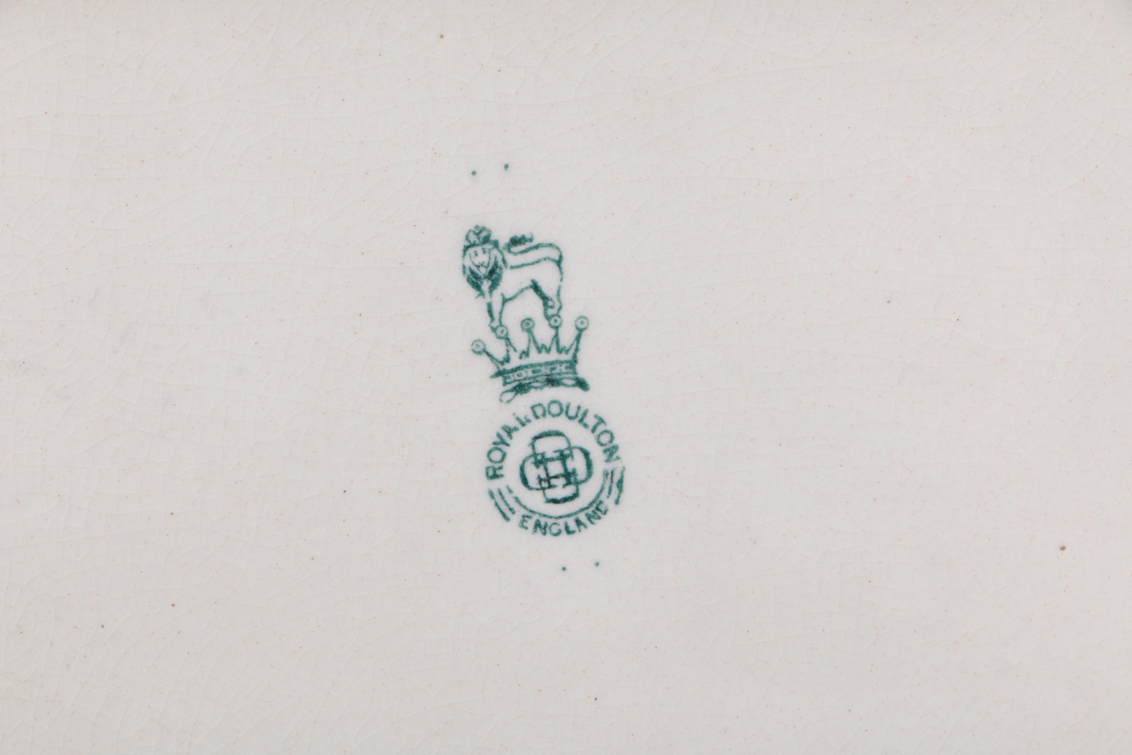 Royal Doulton Hunting Scene Sandwich Trays