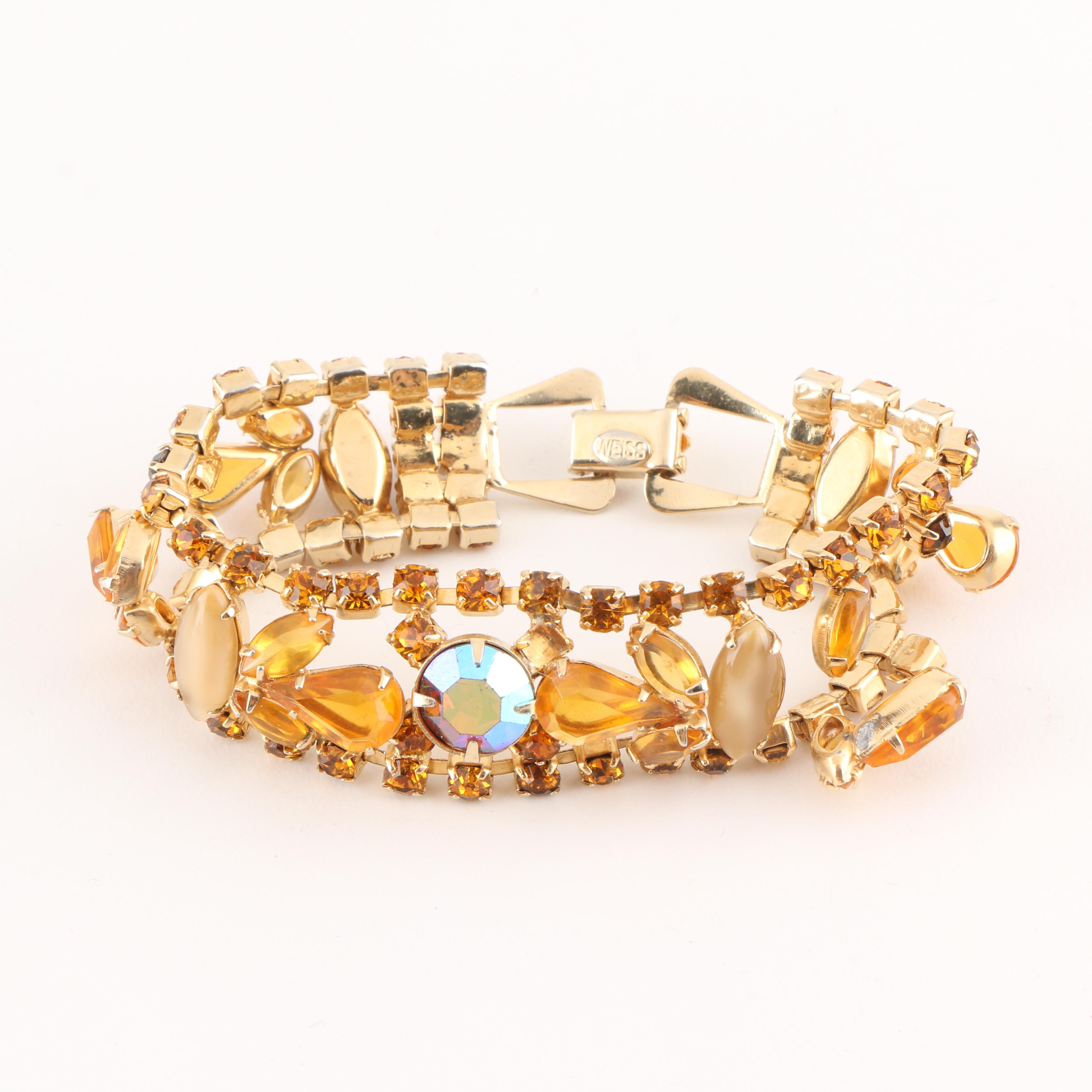 Vintage Weiss Bracelet