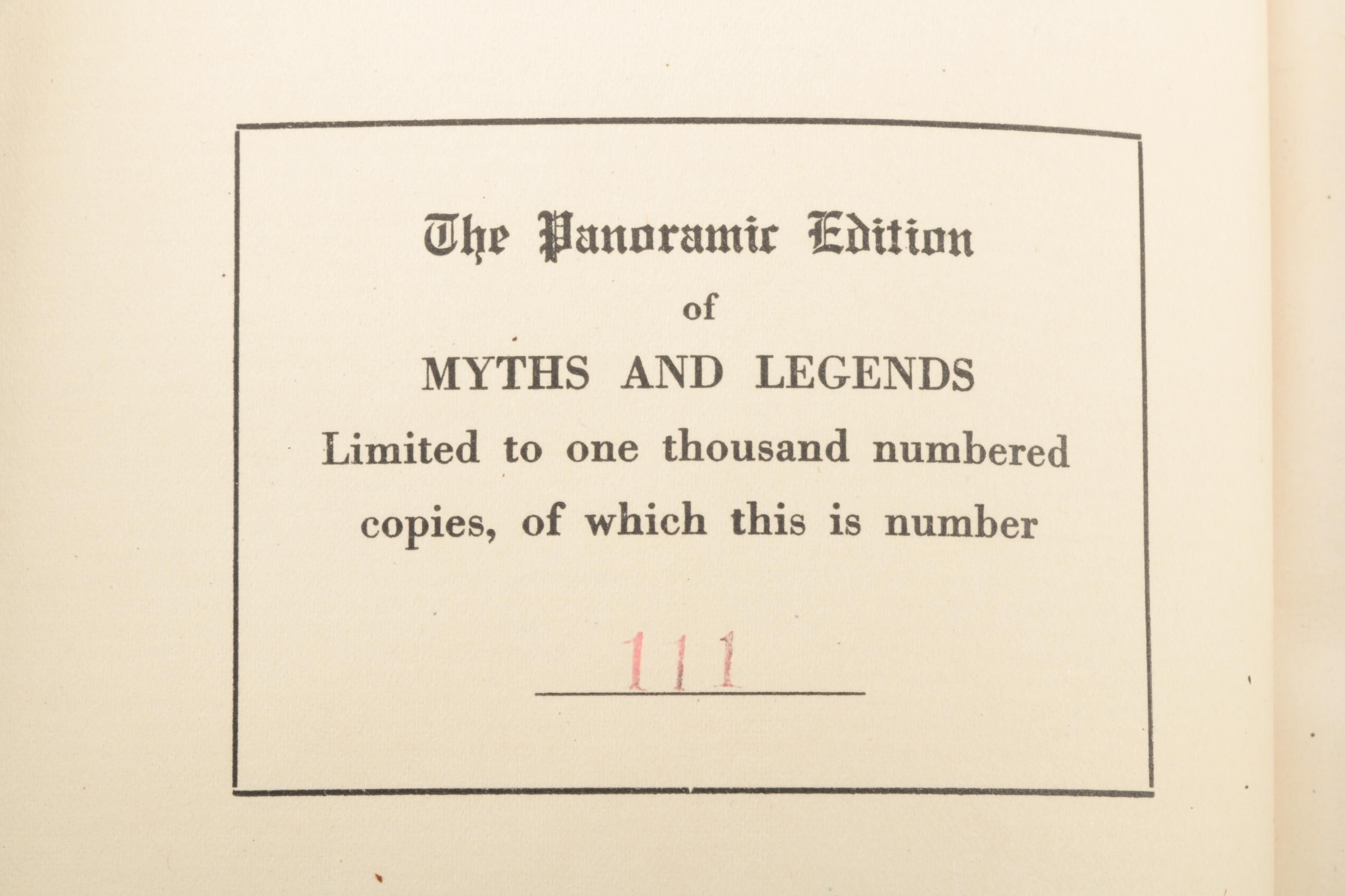 Four Volumes of "Myths and Legends" by Lewis Spence