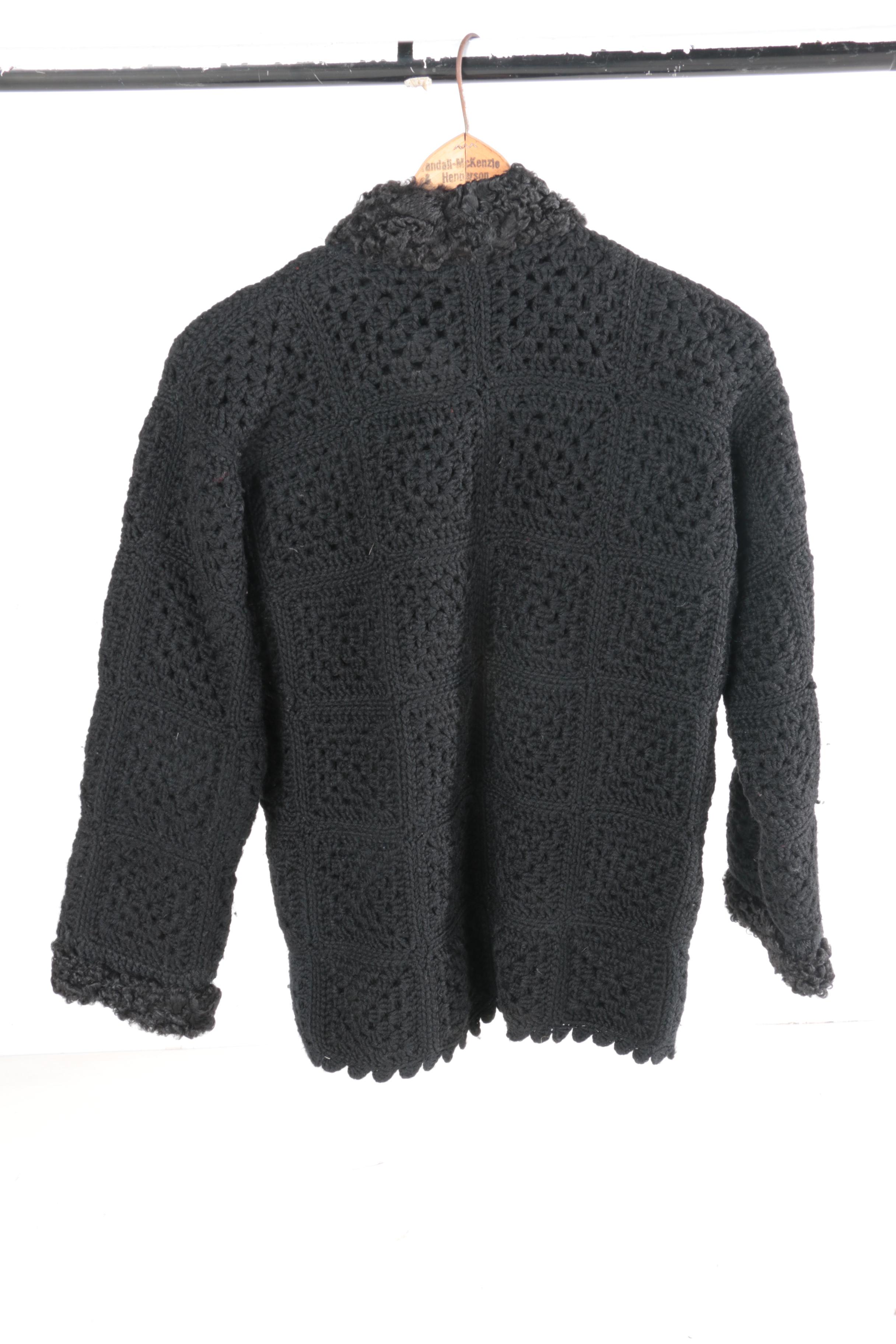 Vintage Sweaters Including Persian Lamb Trim