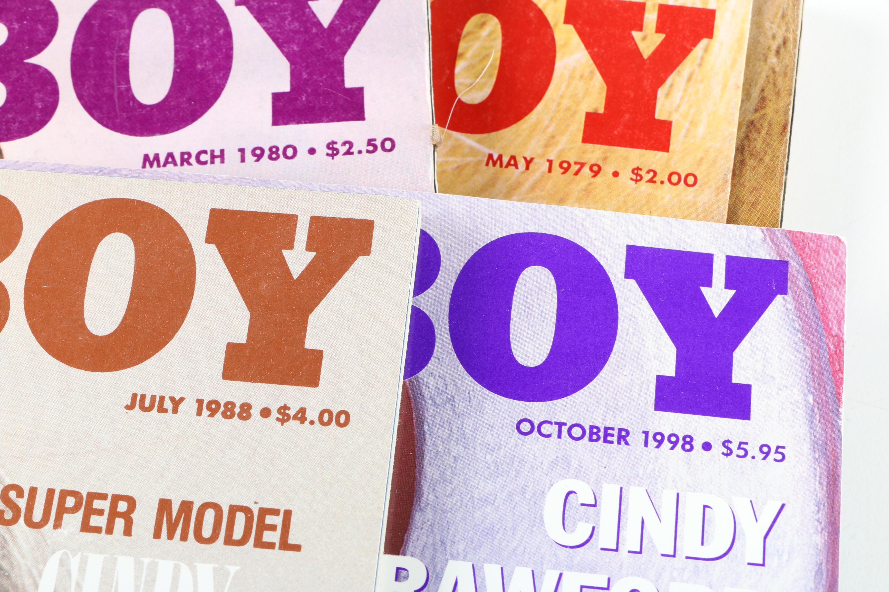 Collection of Vintage Playboy Magazines