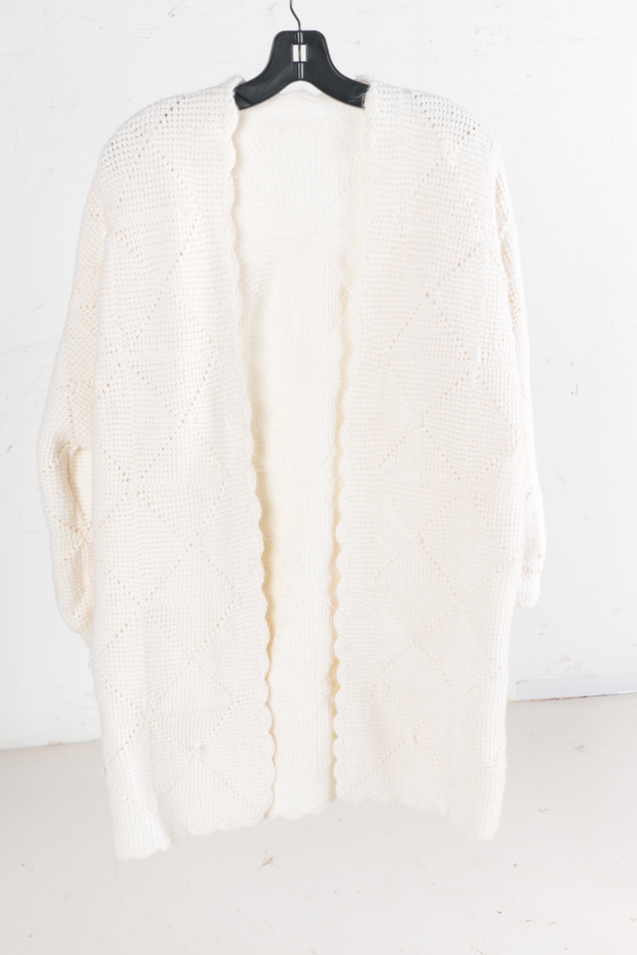 Vintage Sweaters Including Persian Lamb Trim