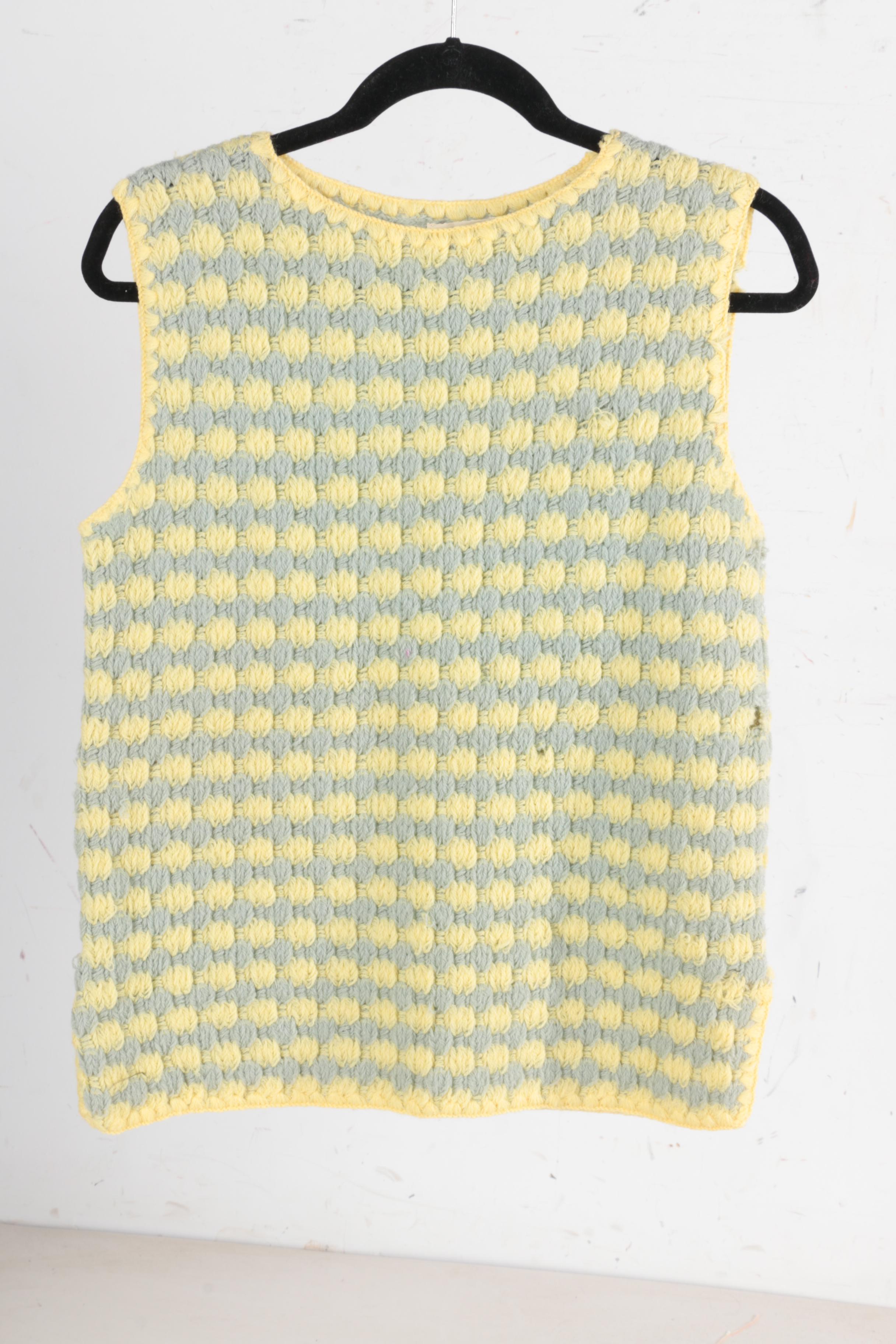 Vintage Sweaters Including Persian Lamb Trim