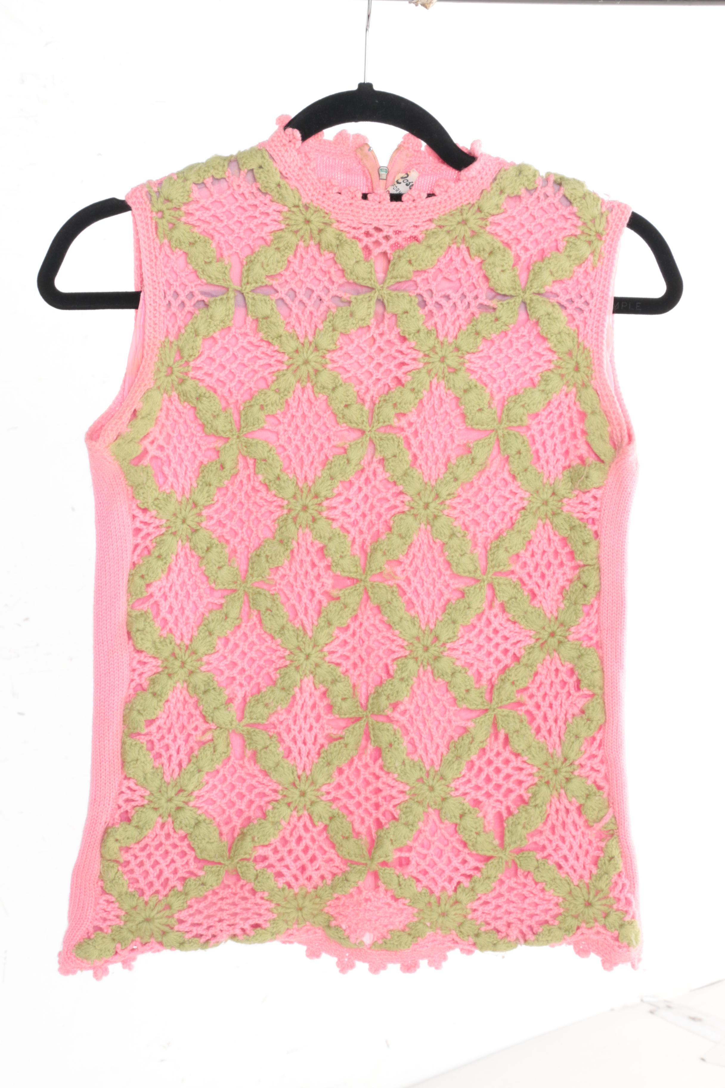 Vintage Sweaters Including Persian Lamb Trim