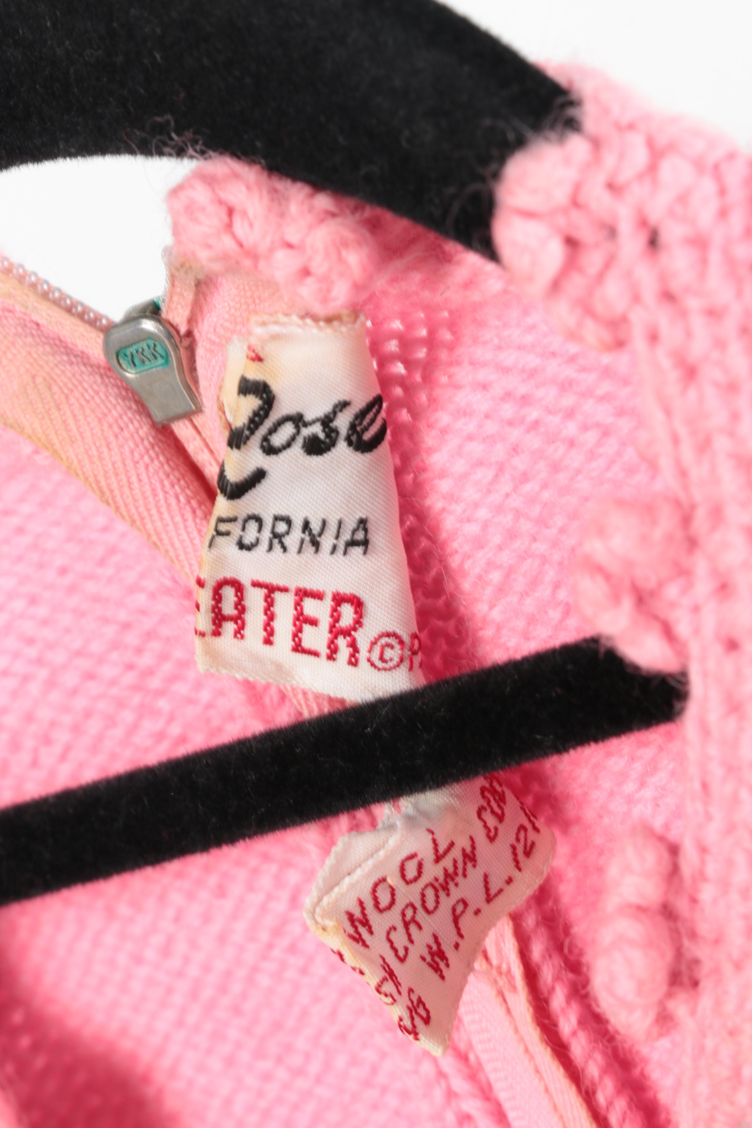 Vintage Sweaters Including Persian Lamb Trim