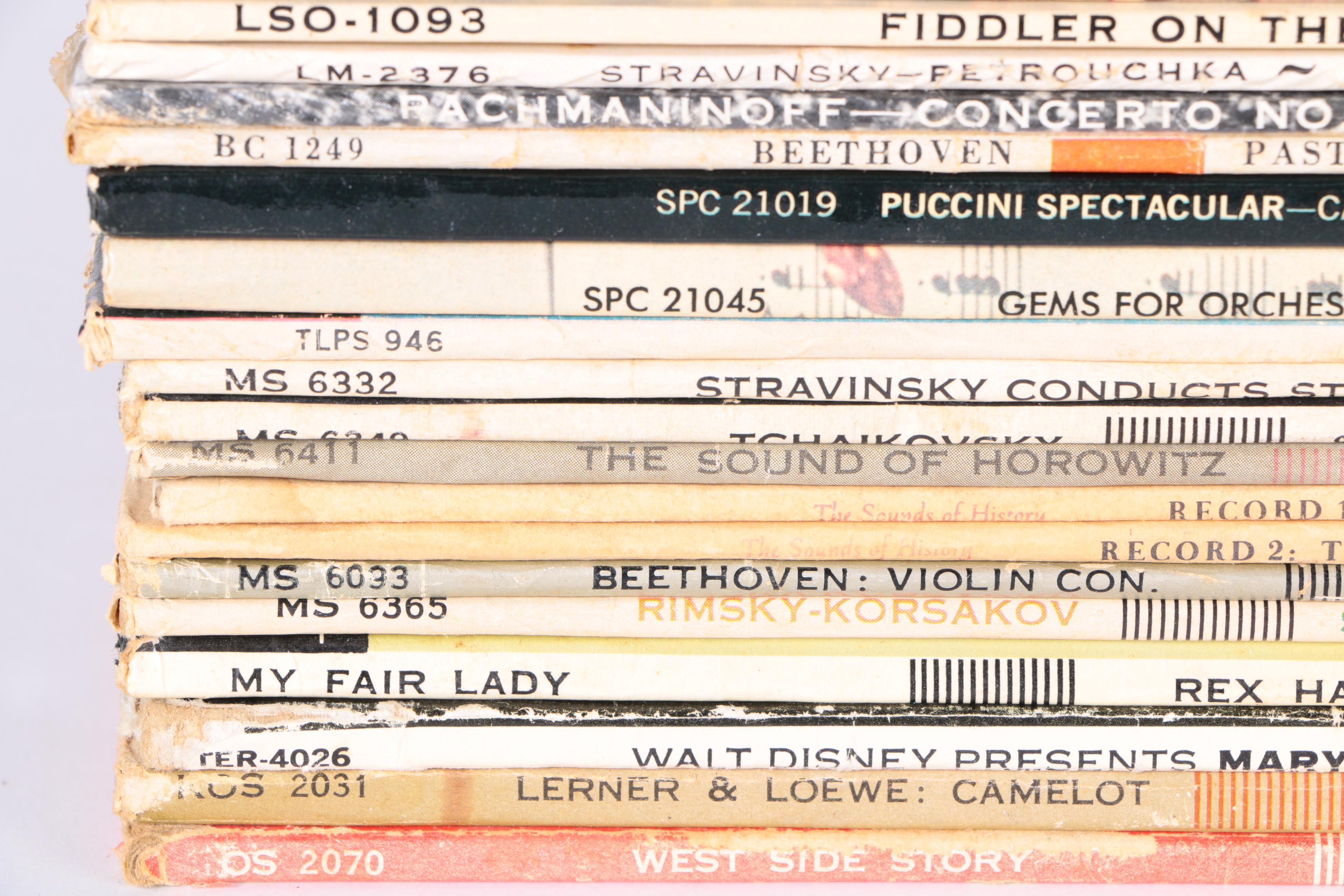 Orchestral and Musical Soundtrack LPs