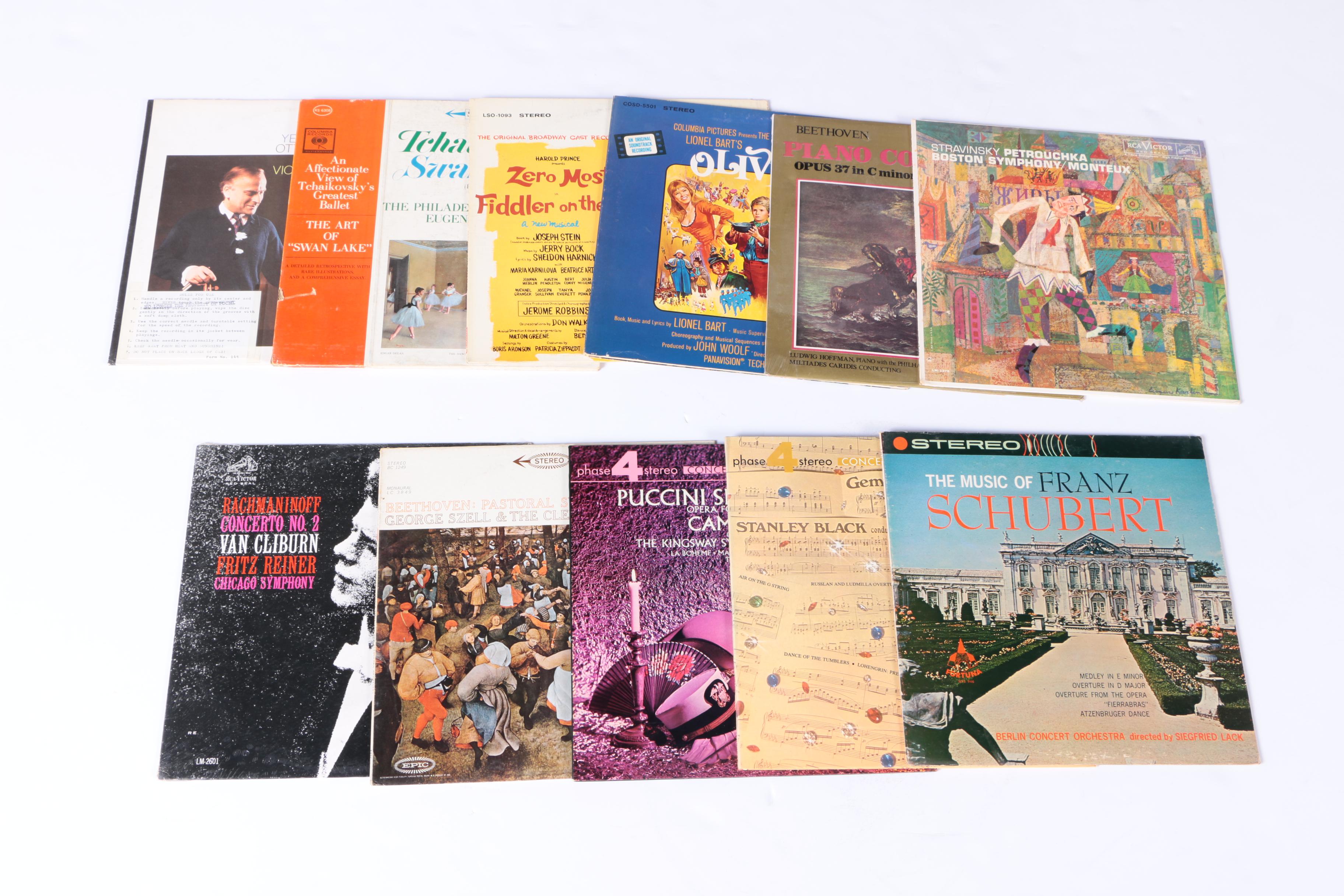 Orchestral and Musical Soundtrack LPs