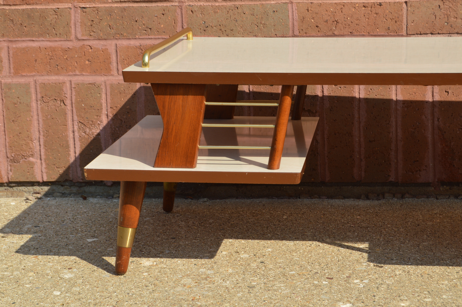 Mid Century Modern Laminate Coffee Table