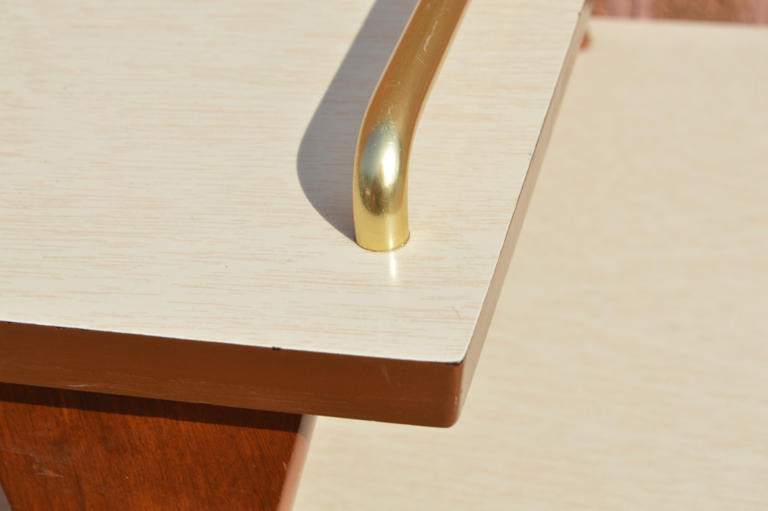 Mid Century Modern Laminate Coffee Table