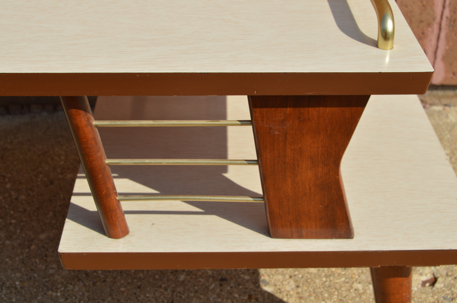 Mid Century Modern Laminate Coffee Table