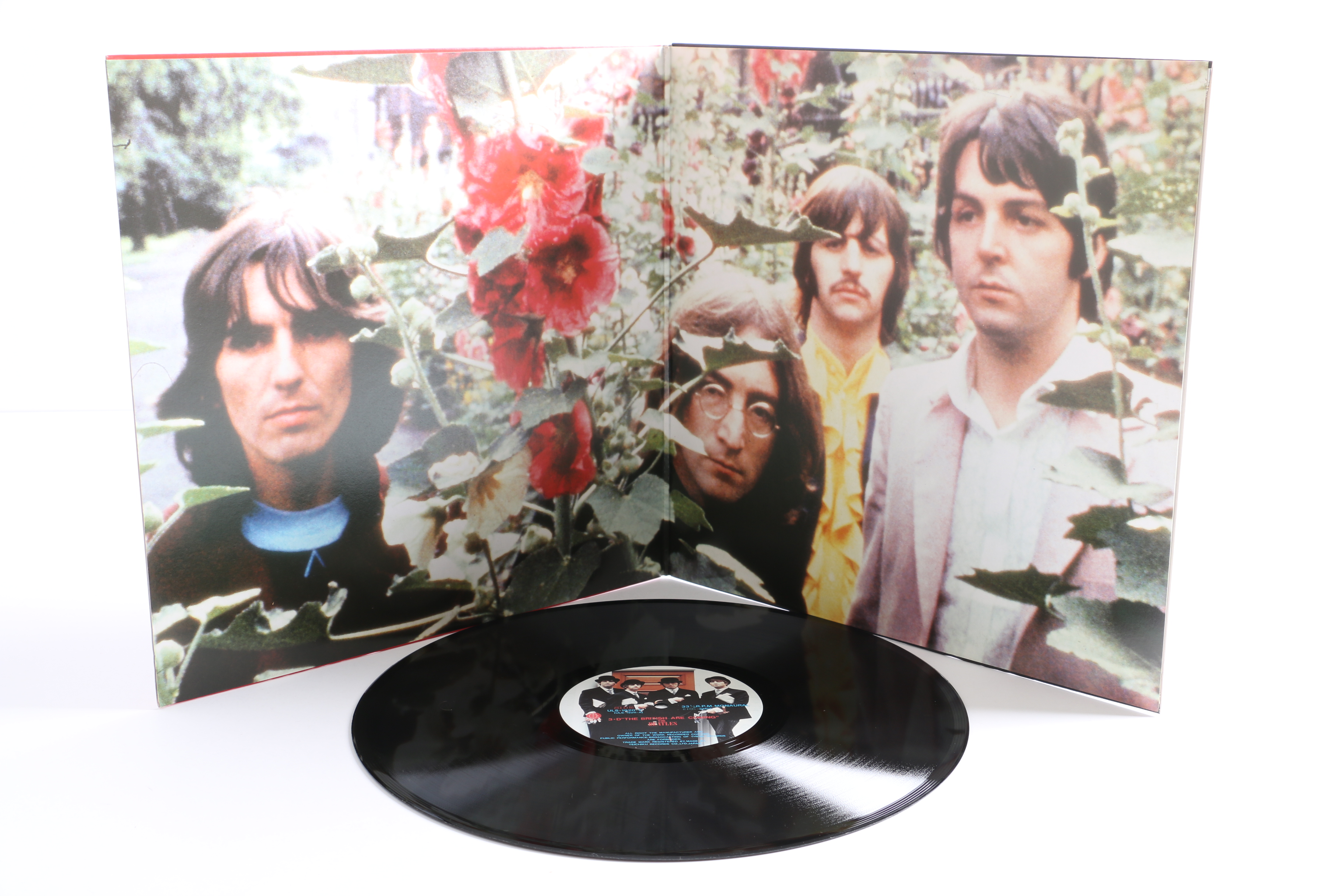 The Beatles "The British Are Coming" 3-D Japanese LP