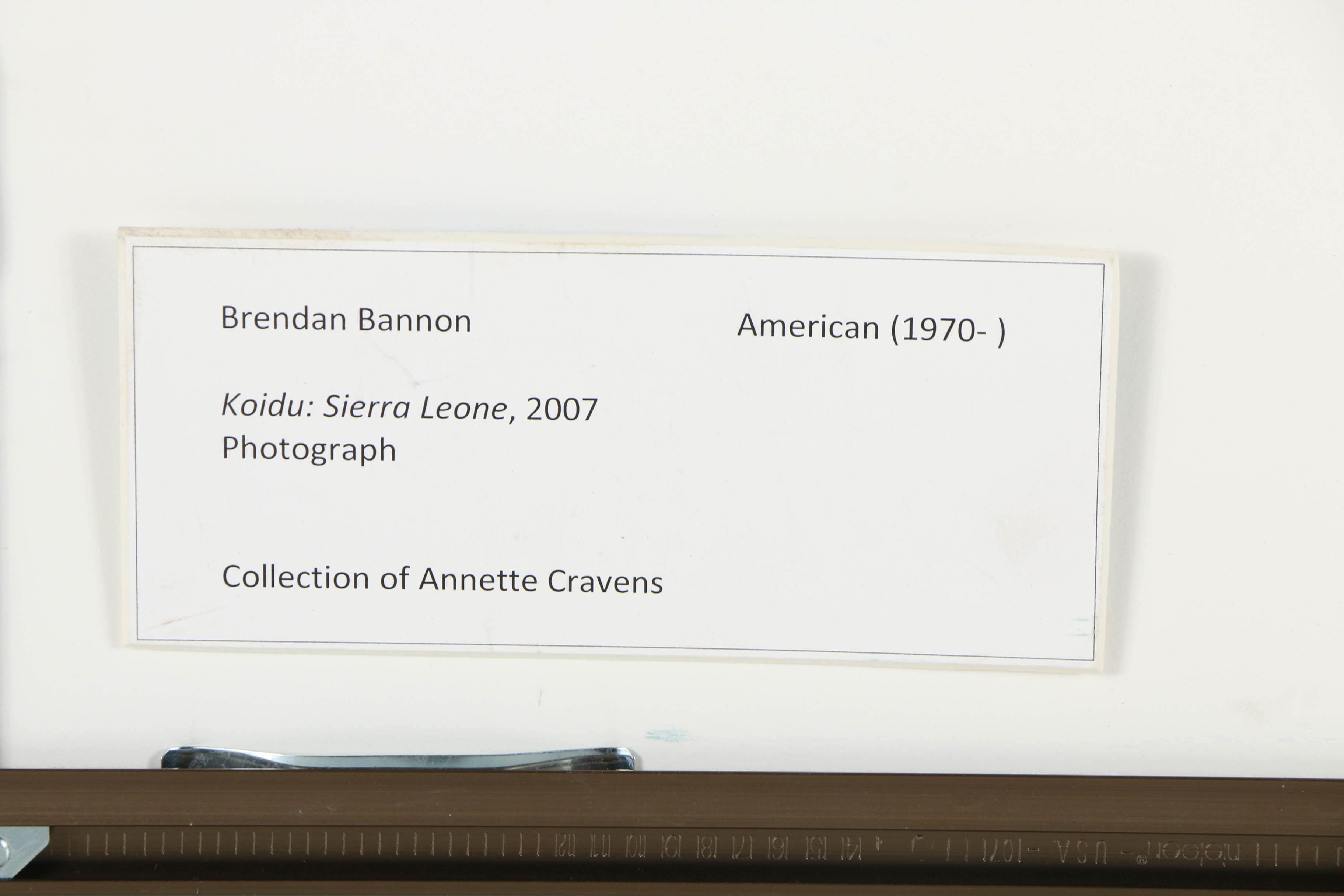 Brendan Bannon Color Photograph "Koidu: Sierra Leone, 2007"