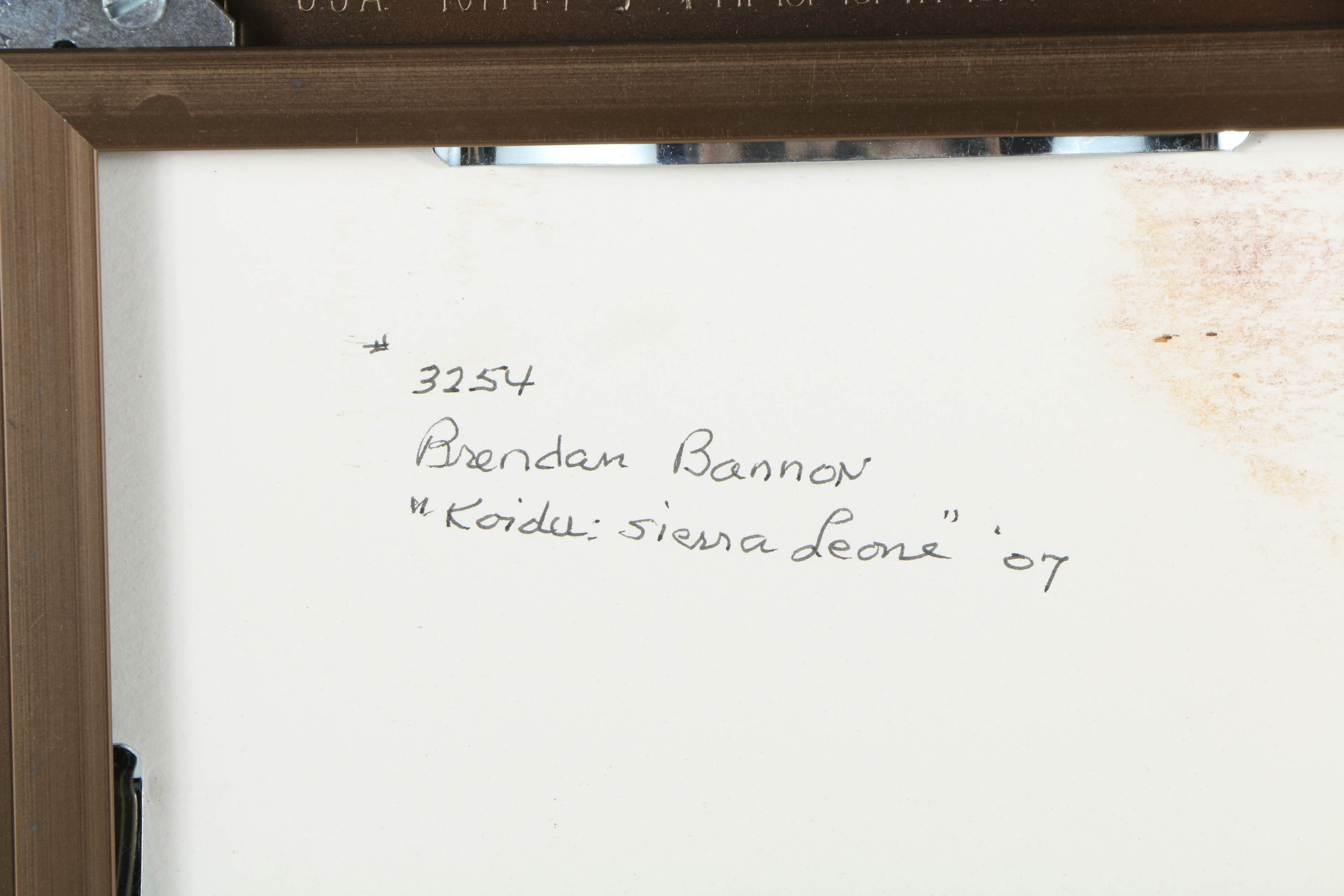 Brendan Bannon Color Photograph "Koidu: Sierra Leone, 2007"