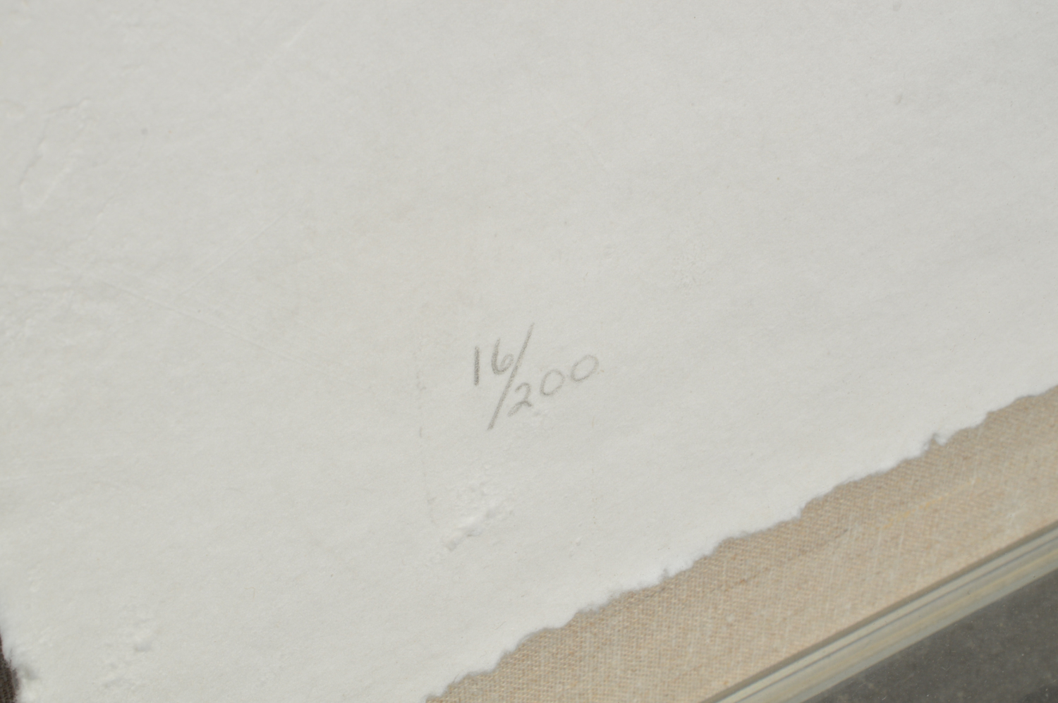 Frank Gallo Limited Edition Cast Paper Relief Sculpture "Concetta"