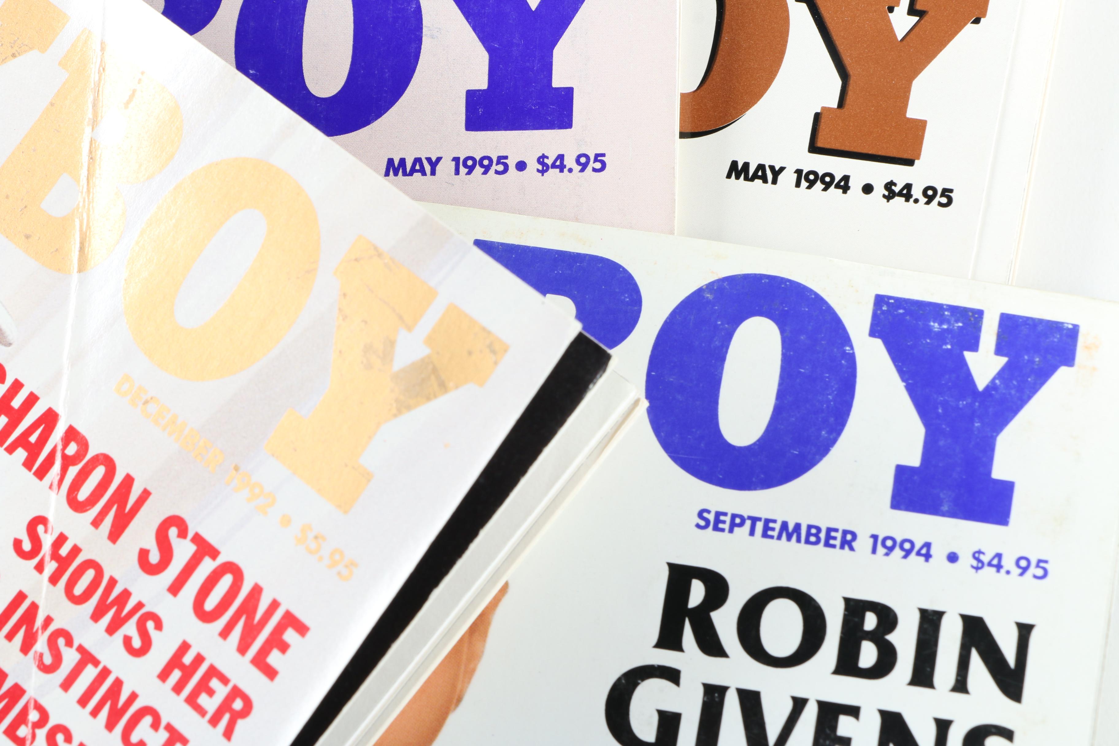 Collection of "Playboy" Magazines Featuring Donald Trump Interview