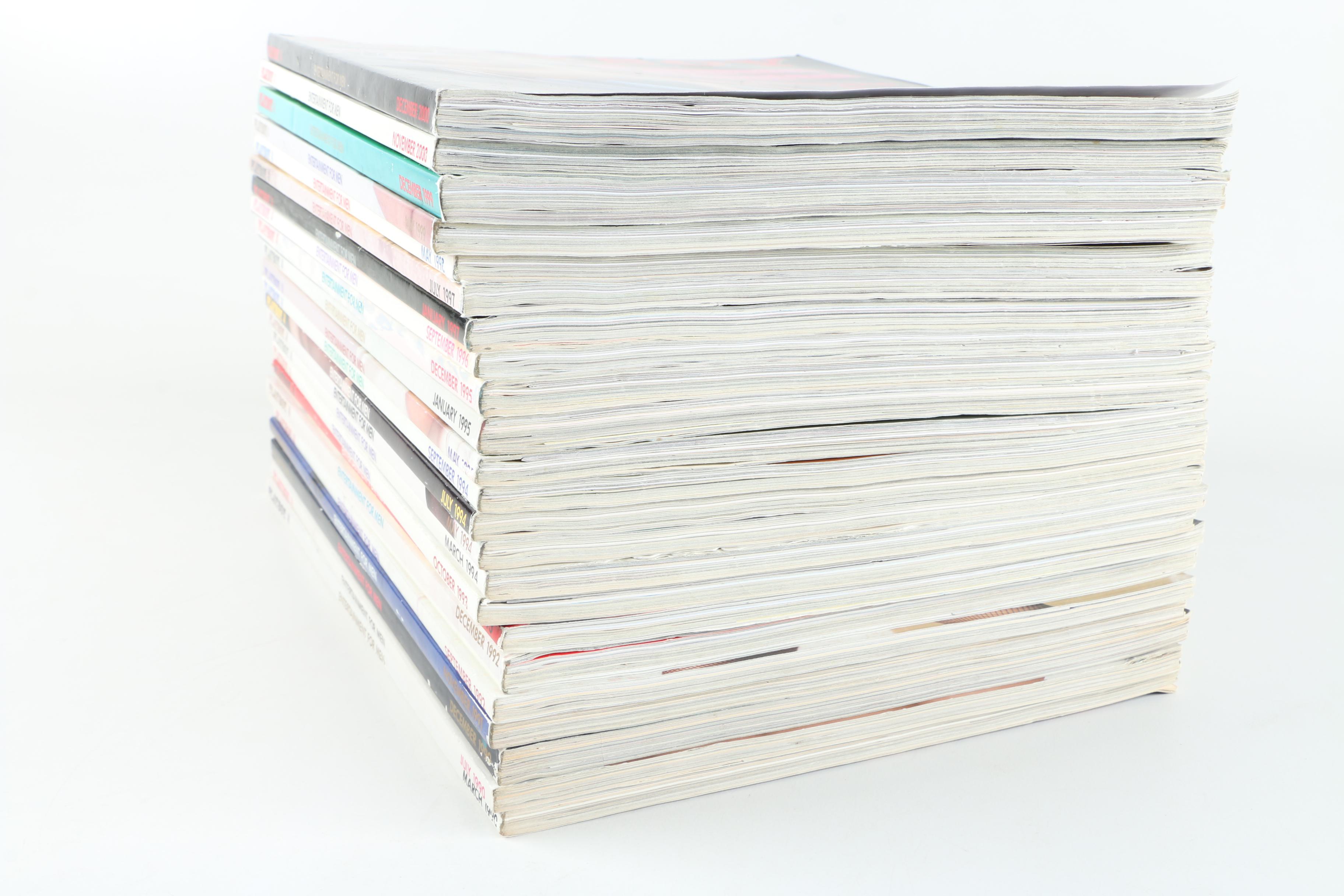 Collection of "Playboy" Magazines Featuring Donald Trump Interview