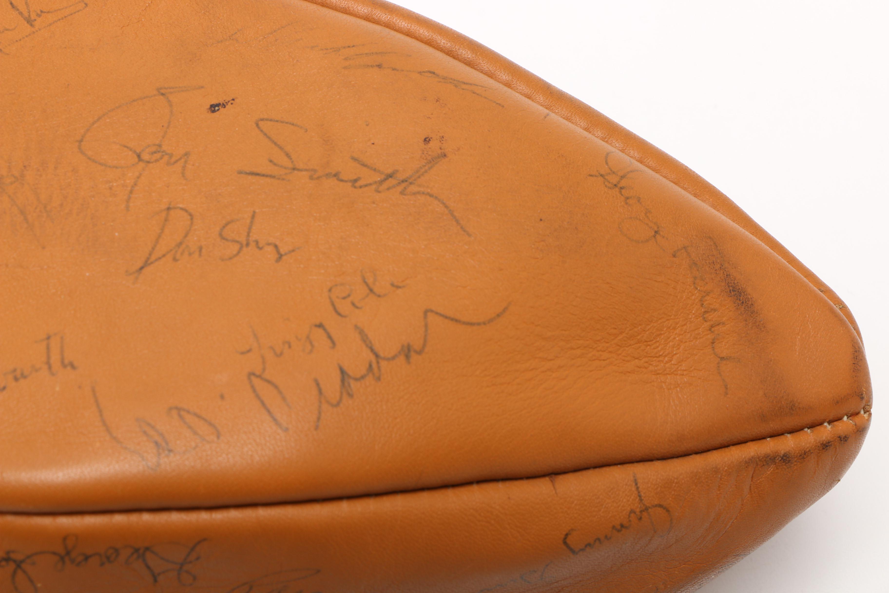 1970 Chicago Bears Signed Football