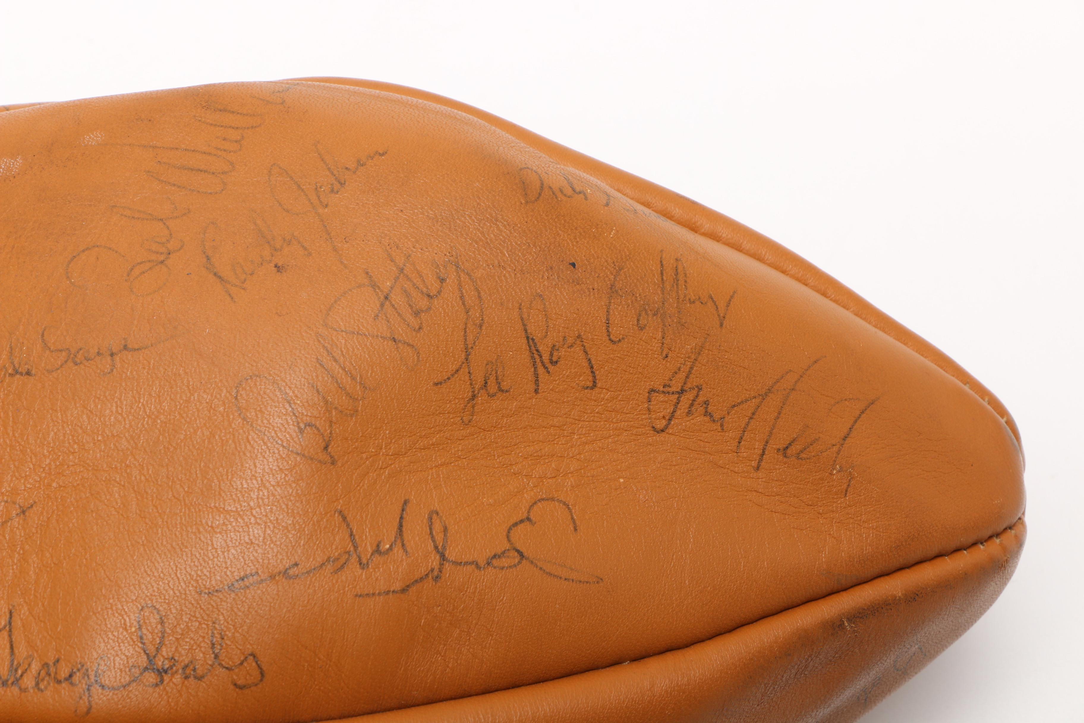 1970 Chicago Bears Signed Football