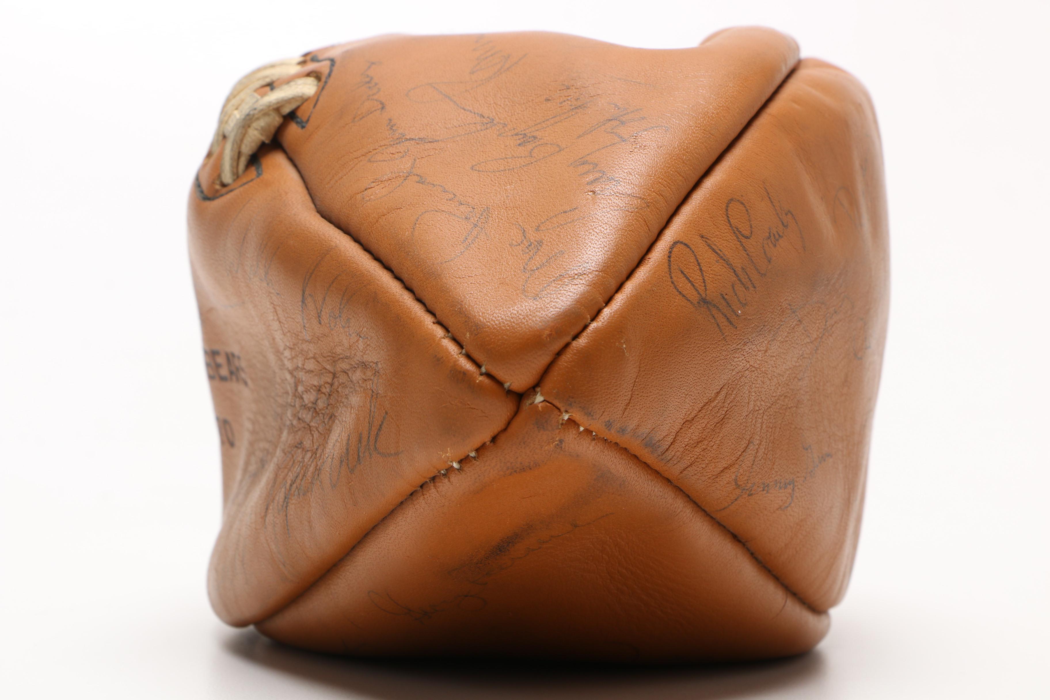 1970 Chicago Bears Signed Football