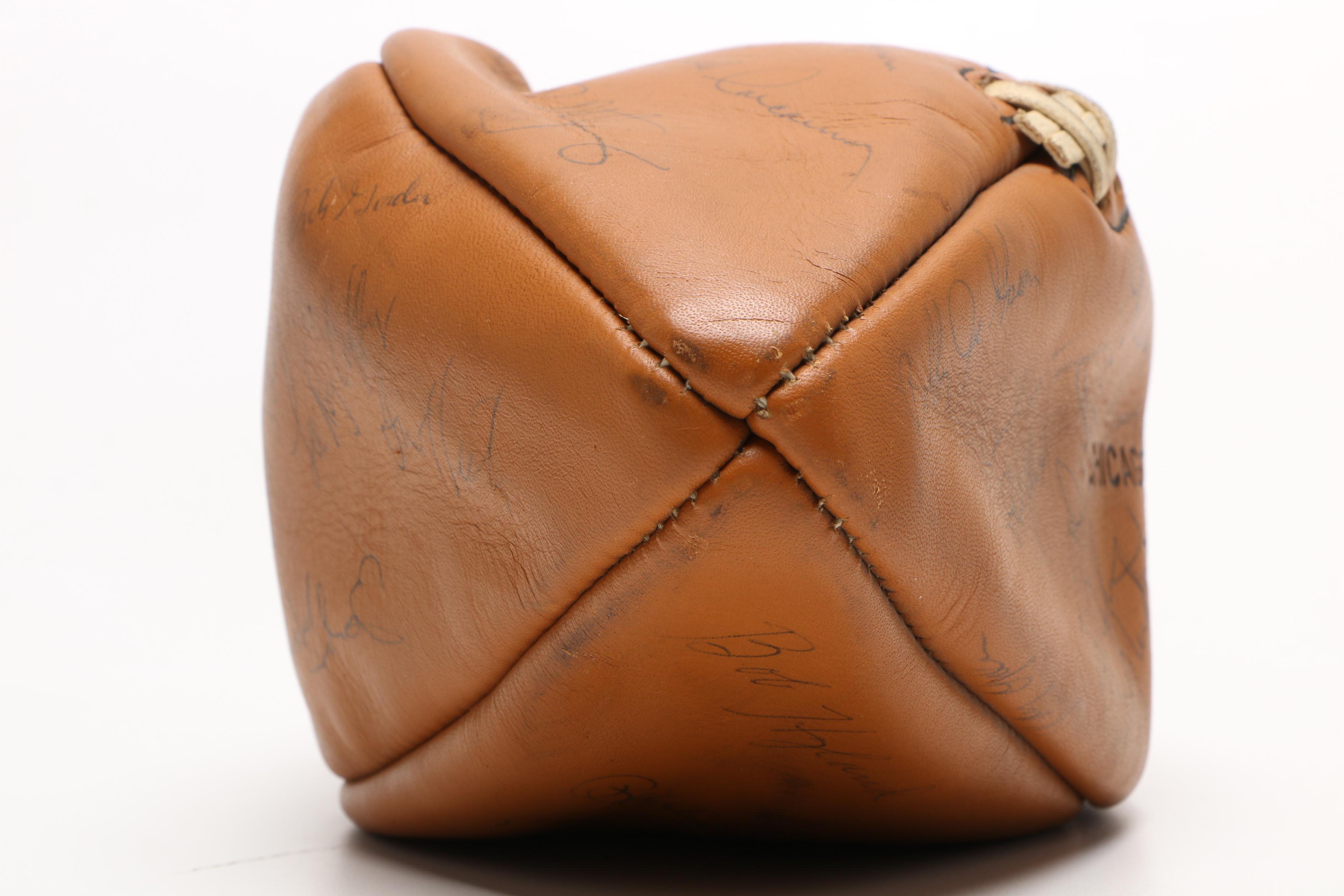 1970 Chicago Bears Signed Football