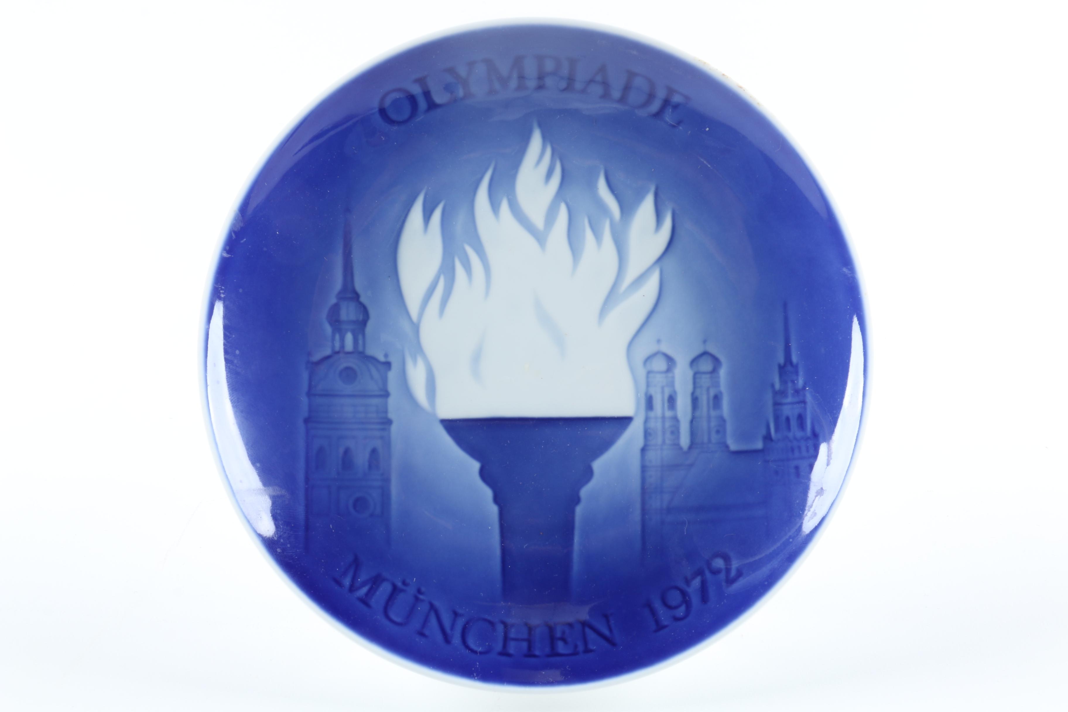 Vintage Danish Commemorative Porcelain Plates