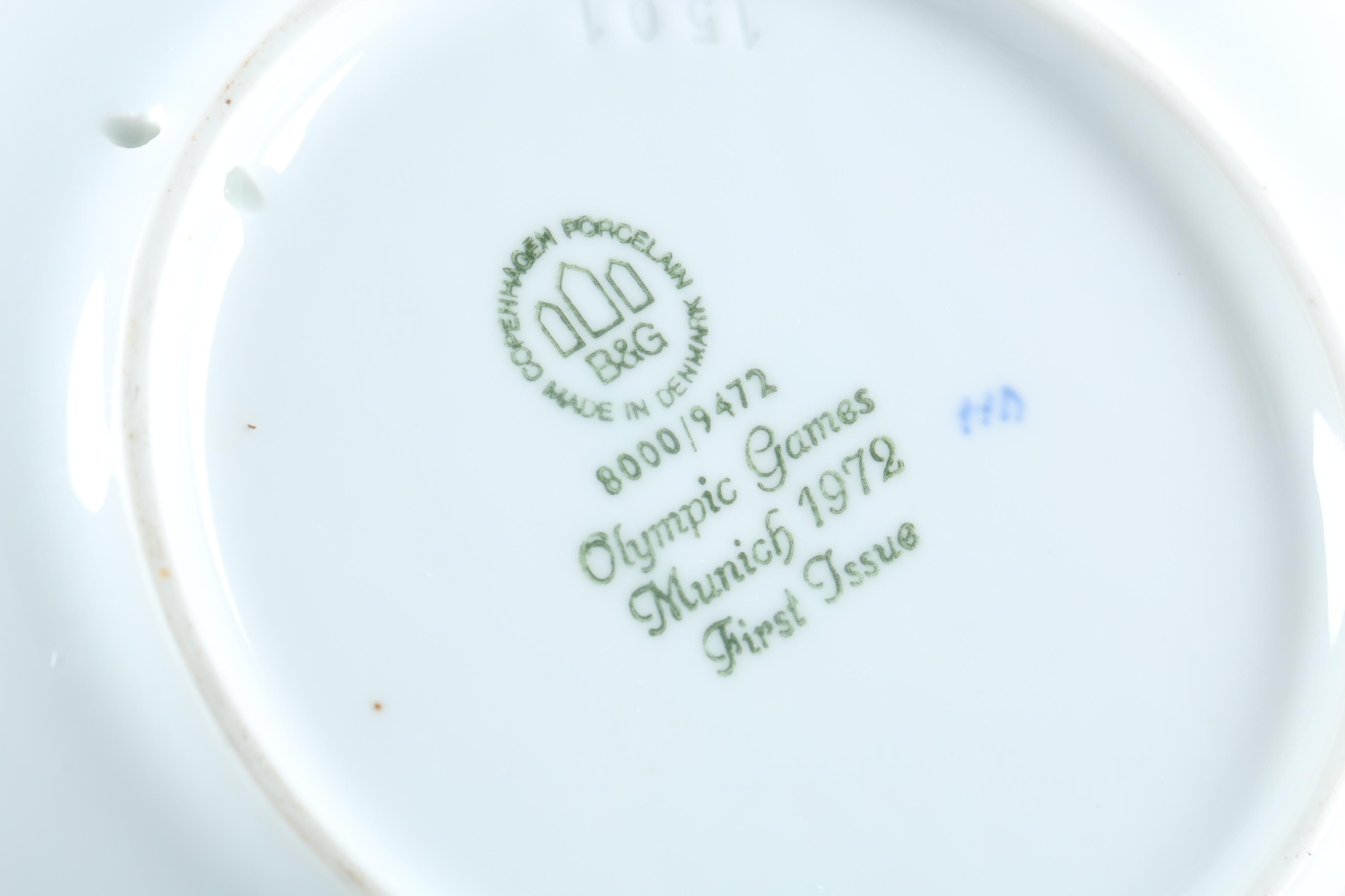 Vintage Danish Commemorative Porcelain Plates