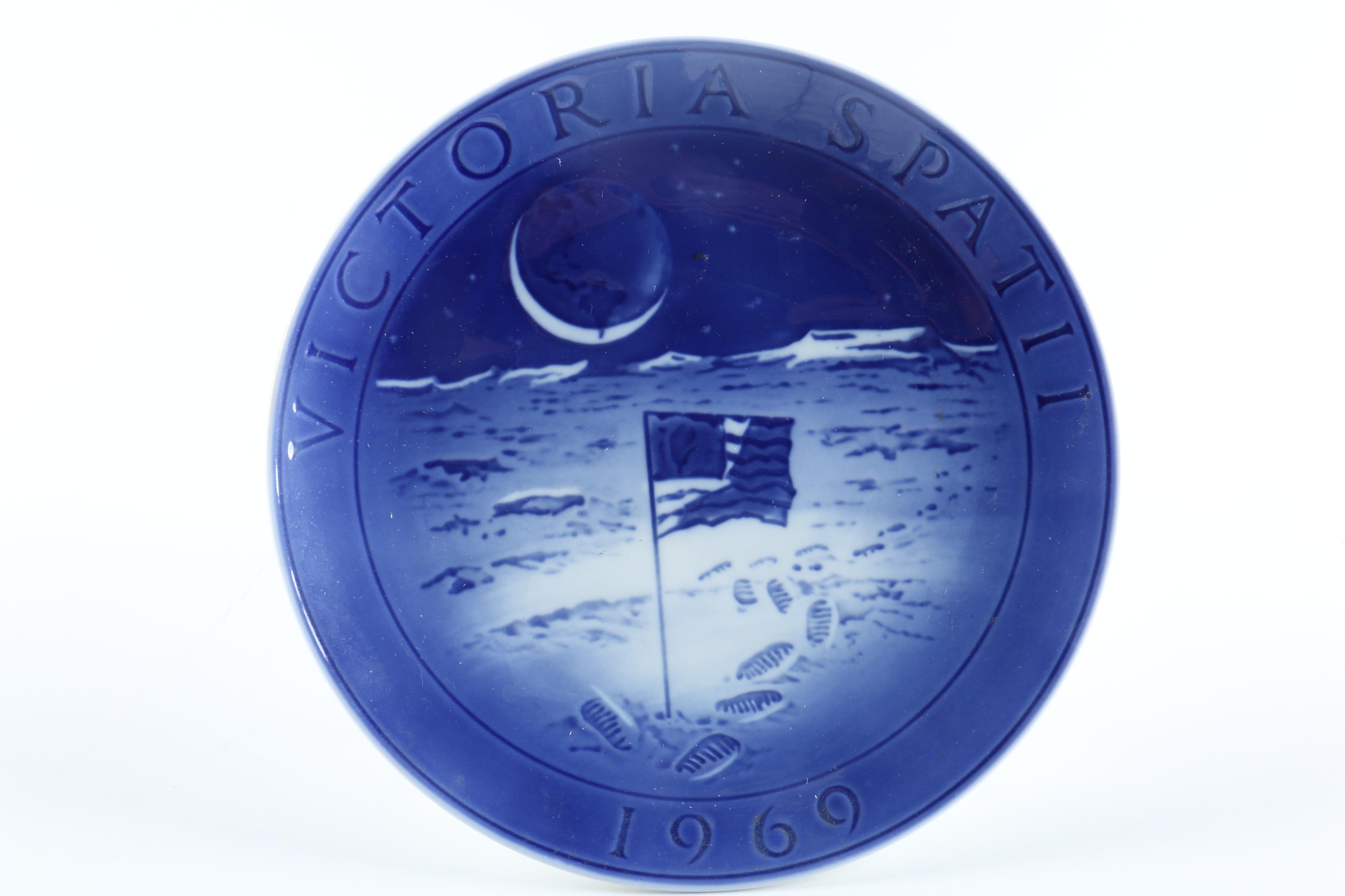 Vintage Danish Commemorative Porcelain Plates