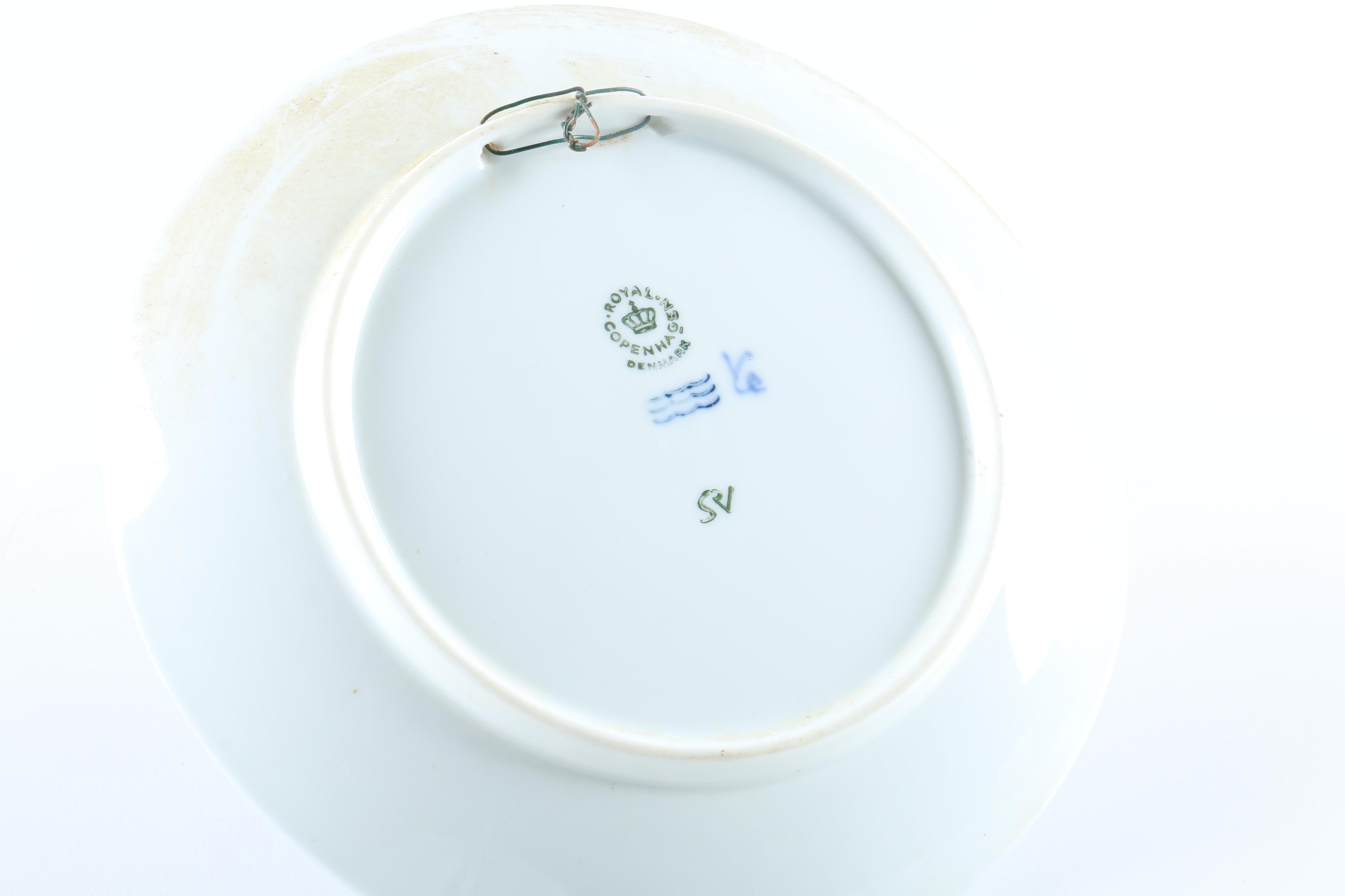 Vintage Danish Commemorative Porcelain Plates