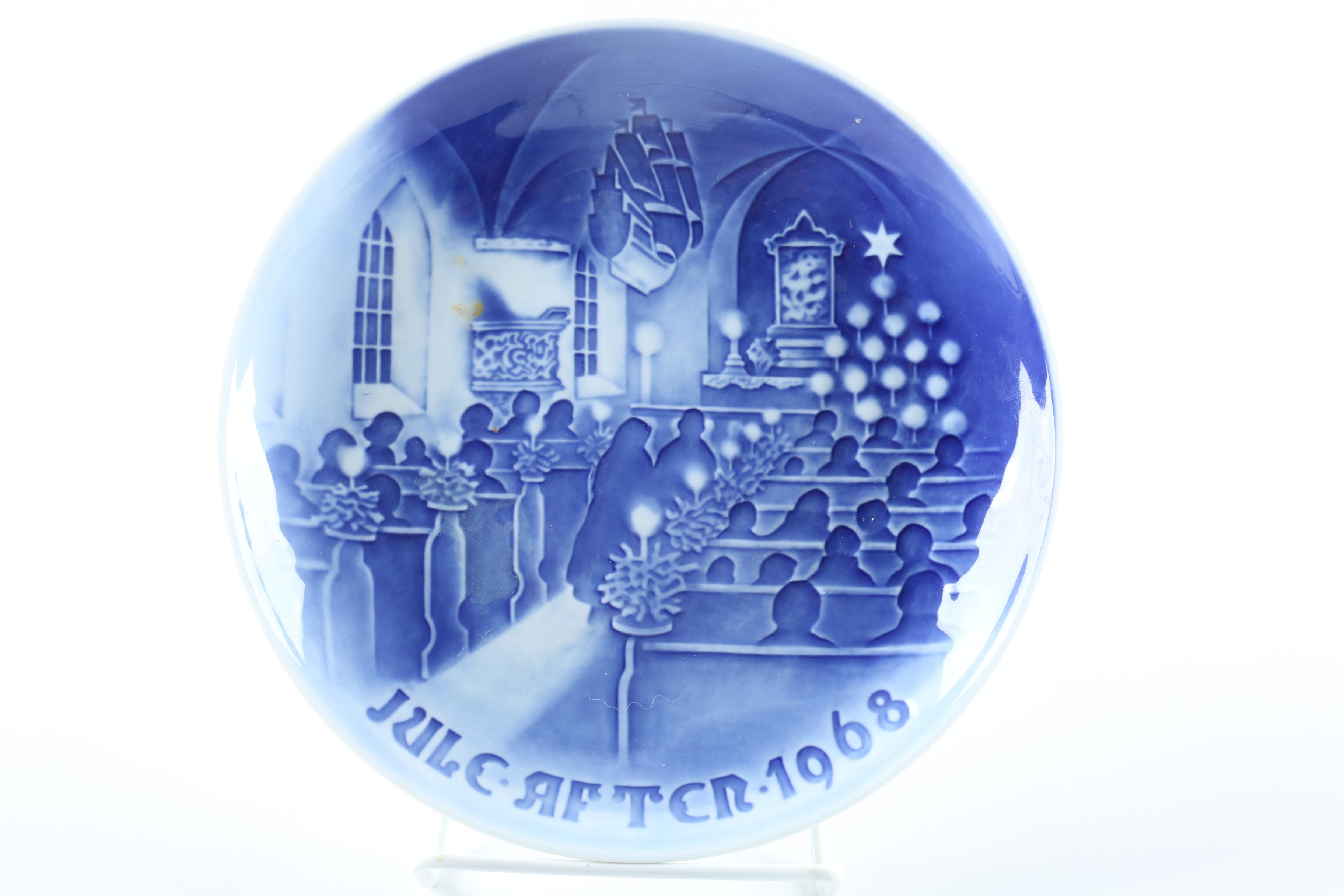 Vintage Danish Commemorative Porcelain Plates