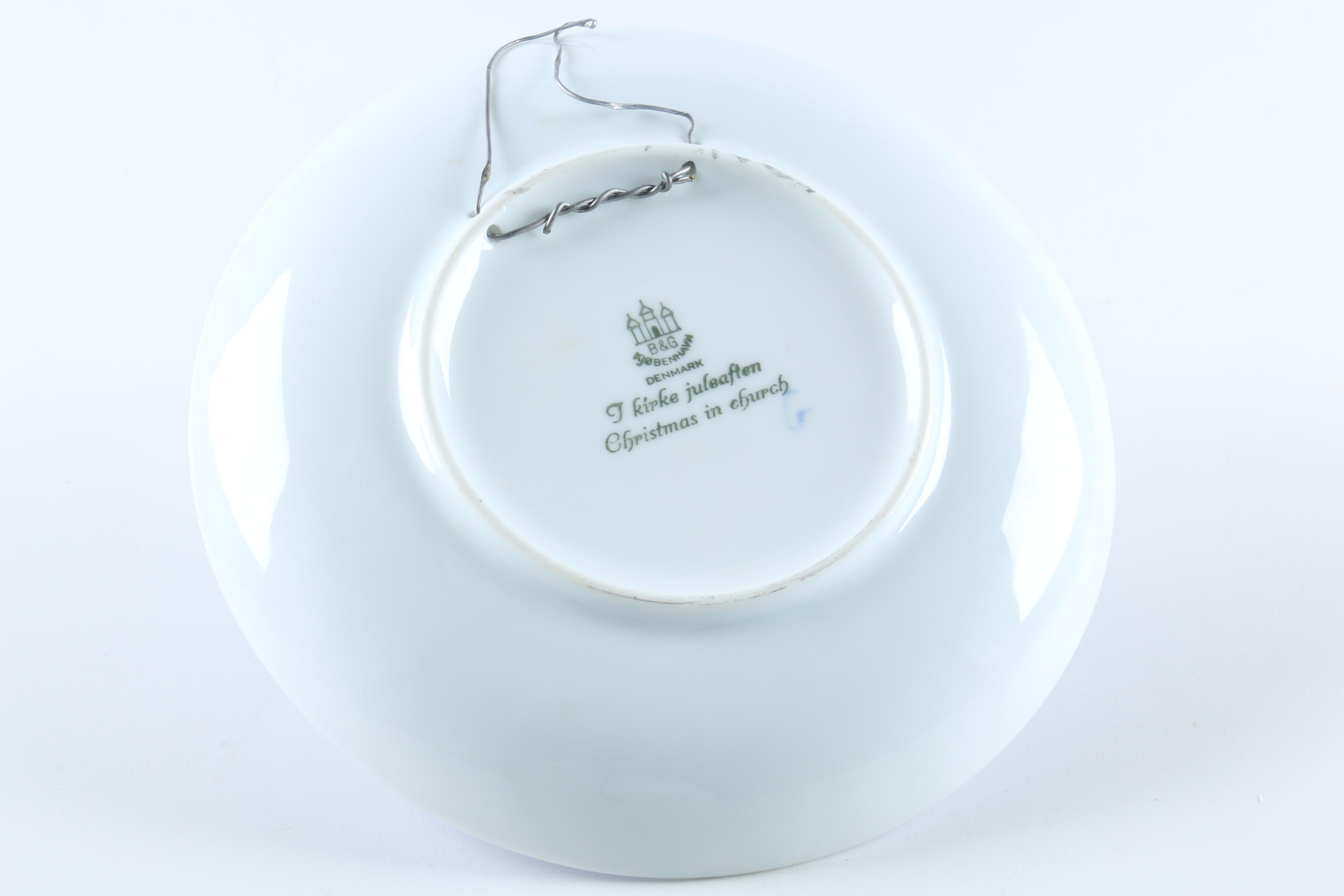 Vintage Danish Commemorative Porcelain Plates