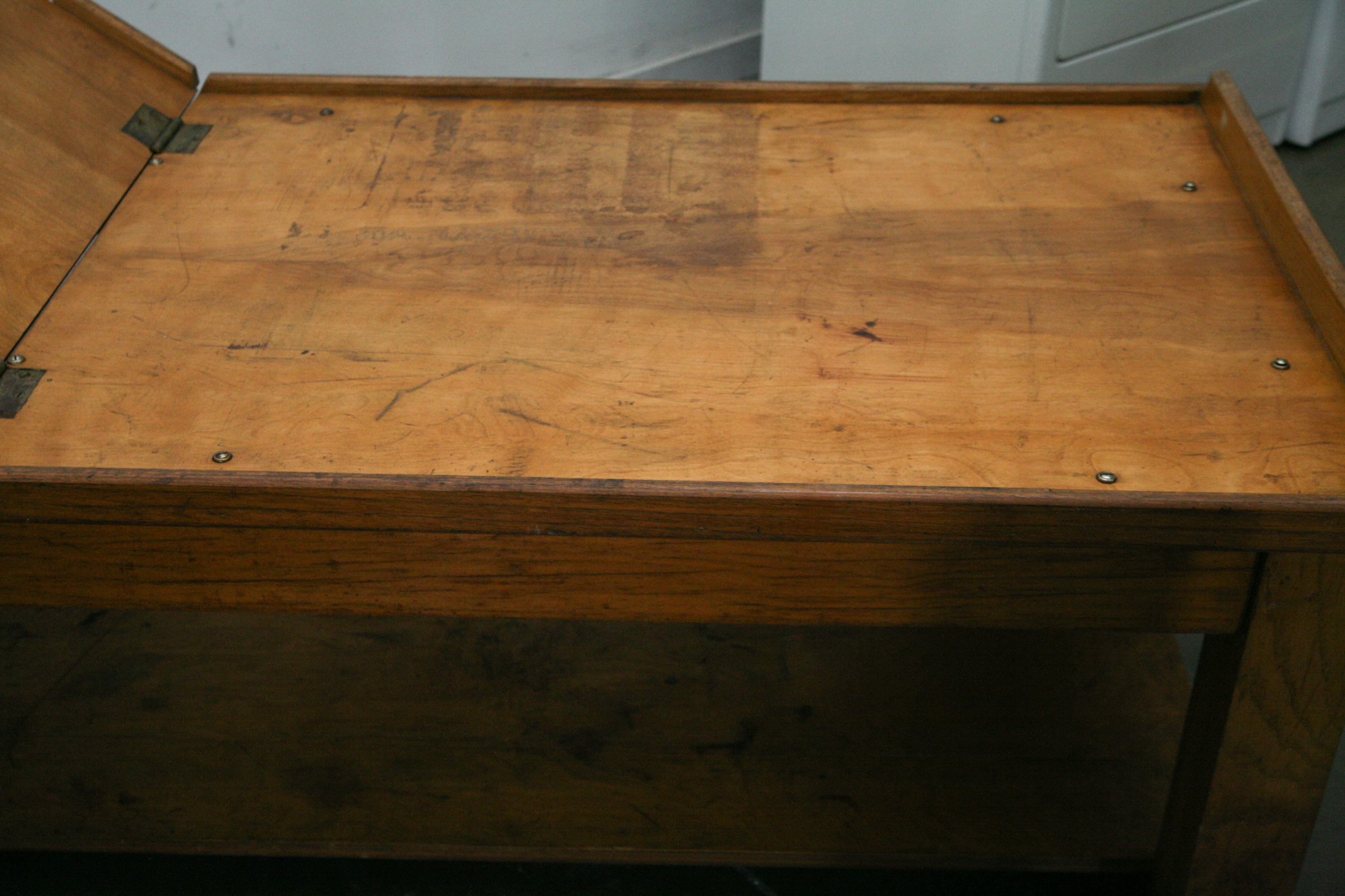 Vintage Wooden Hospital Bed