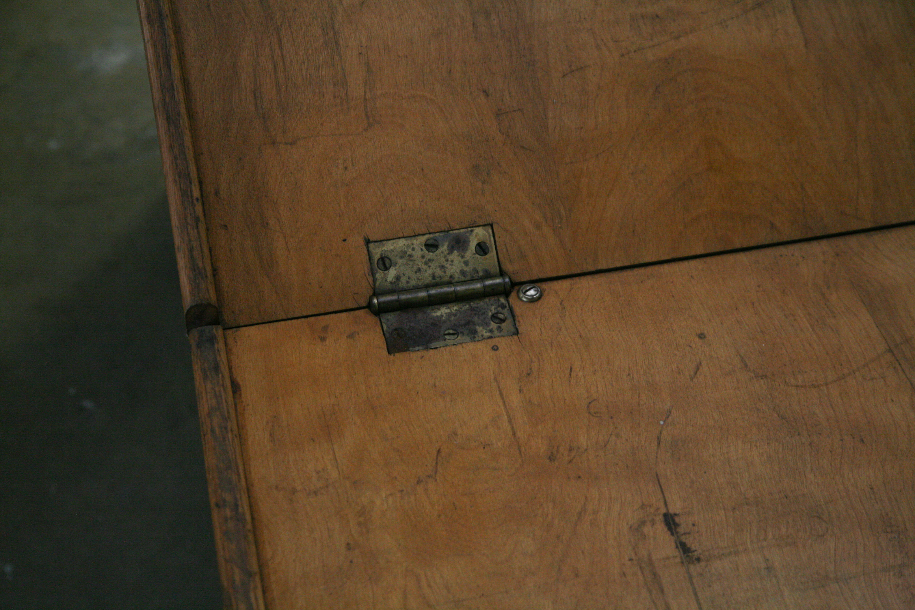 Vintage Wooden Hospital Bed