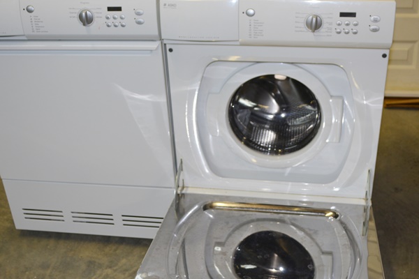 Asko of Sweden White Electric Washer and Dryer