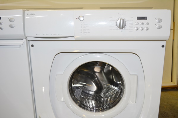 Asko of Sweden White Electric Washer and Dryer