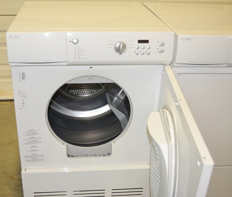 Asko of Sweden White Electric Washer and Dryer
