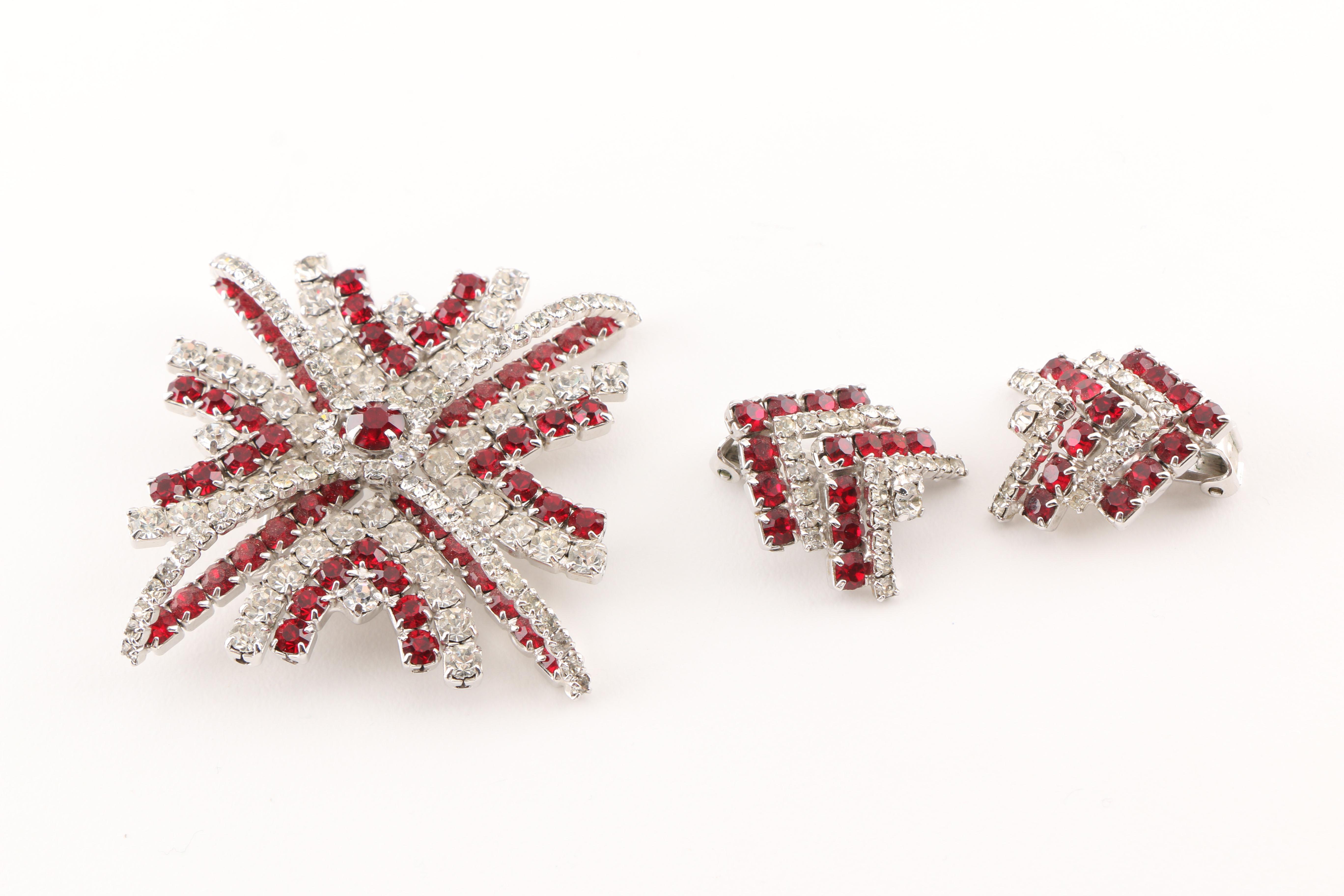 Collection of Rhinestone Jewelry Including Kramer