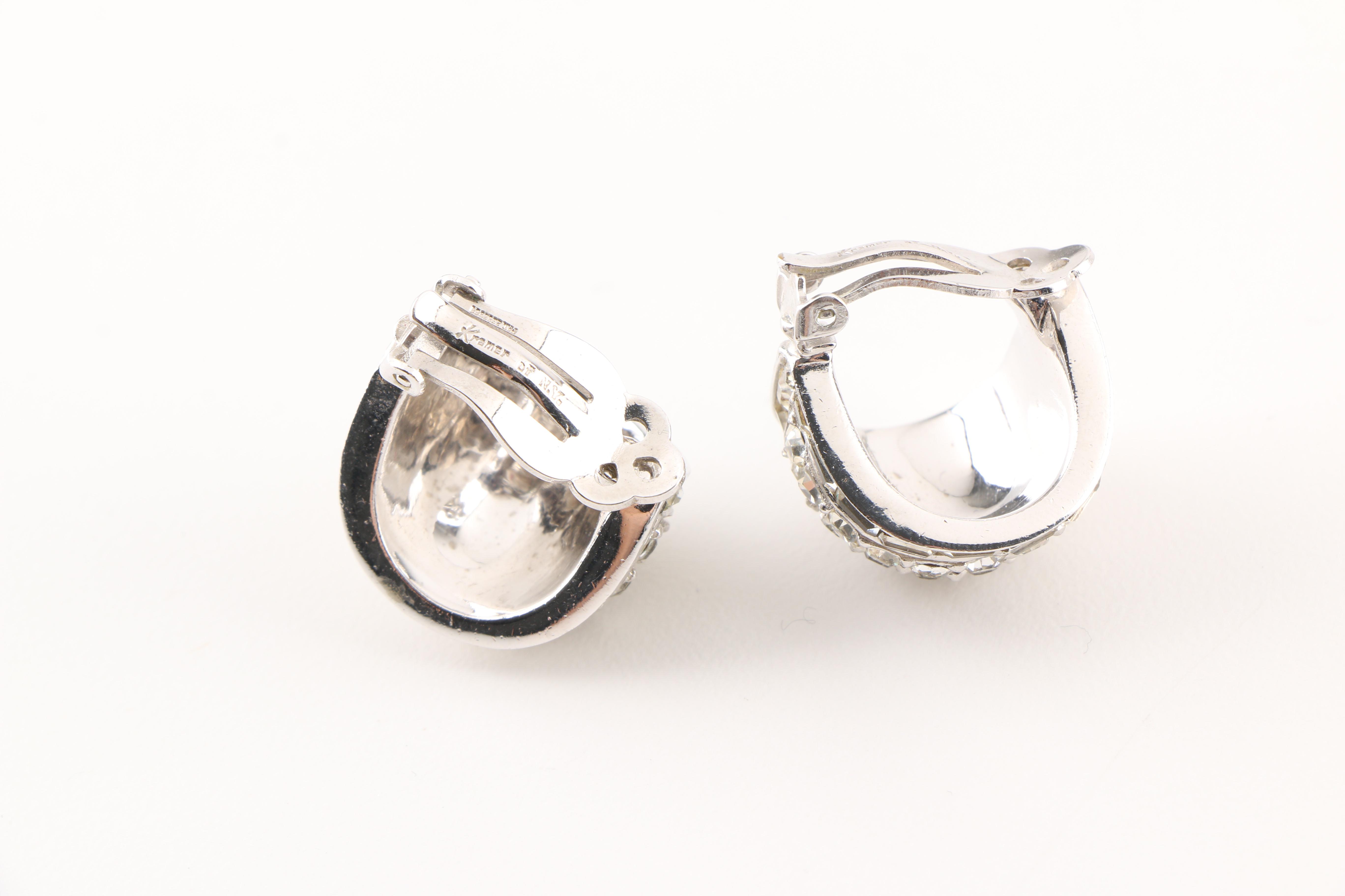 Collection of Rhinestone Jewelry Including Kramer