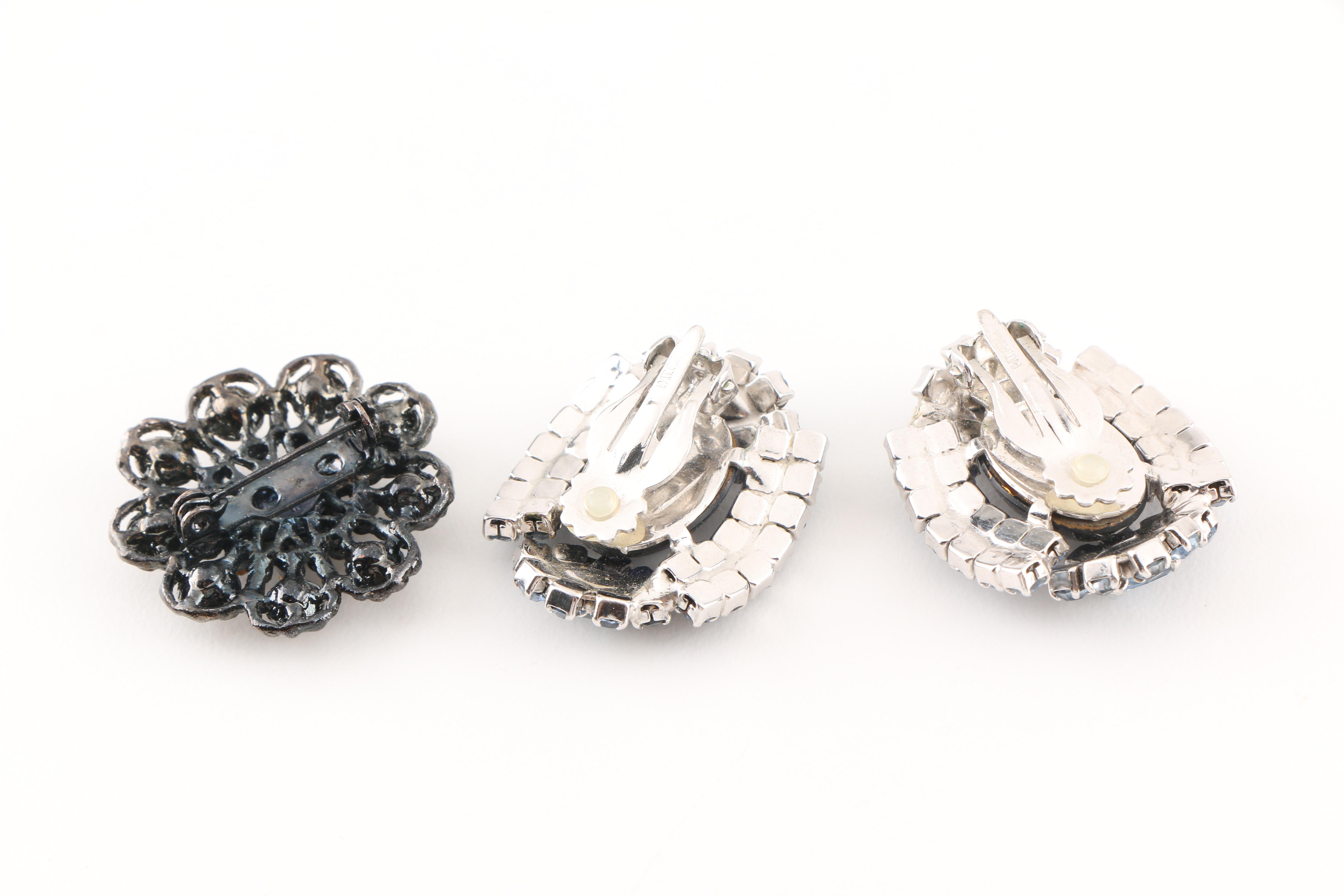 Collection of Rhinestone Jewelry Including Kramer