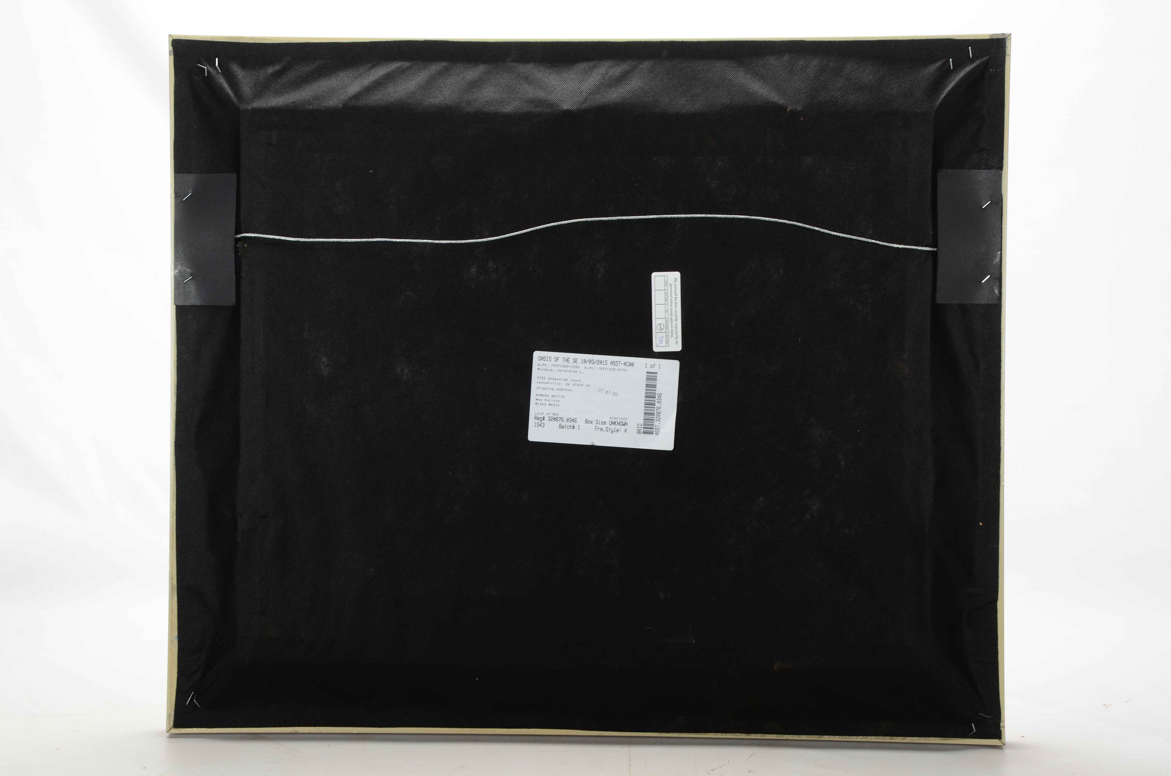 Romero Britto Limited Edition Serigraph "New Horizon'