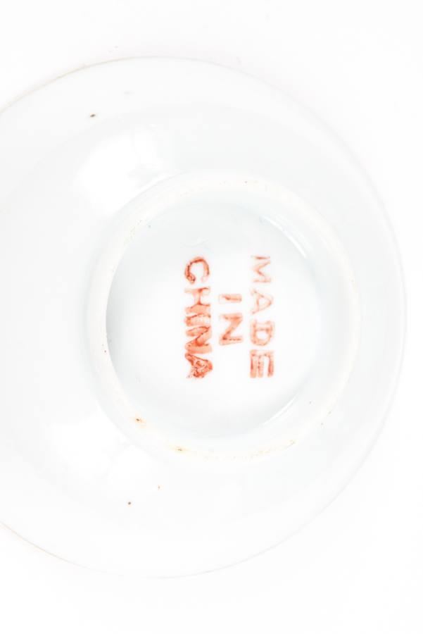 Hand-painted Chinese Rose Canton Porcelain