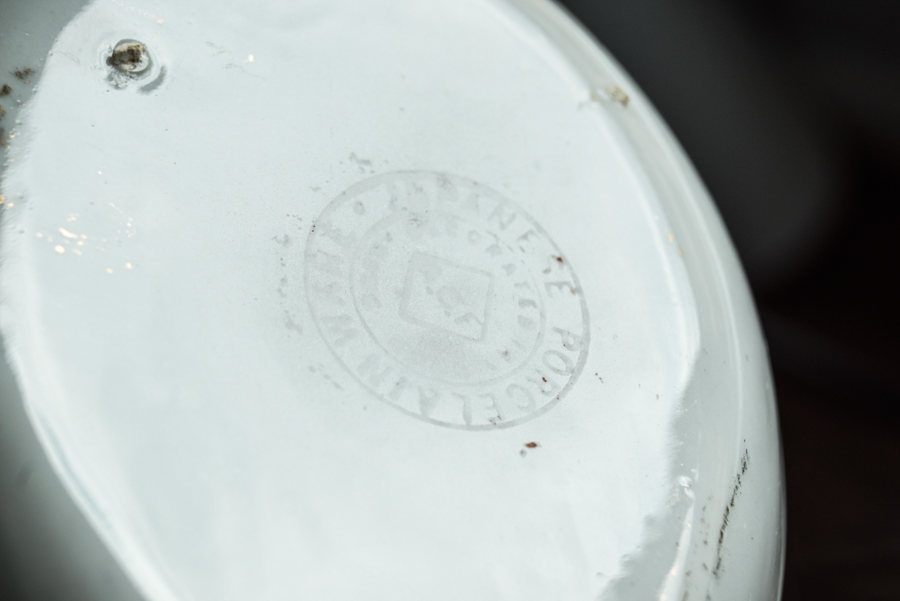 Hand-painted Chinese Rose Canton Porcelain