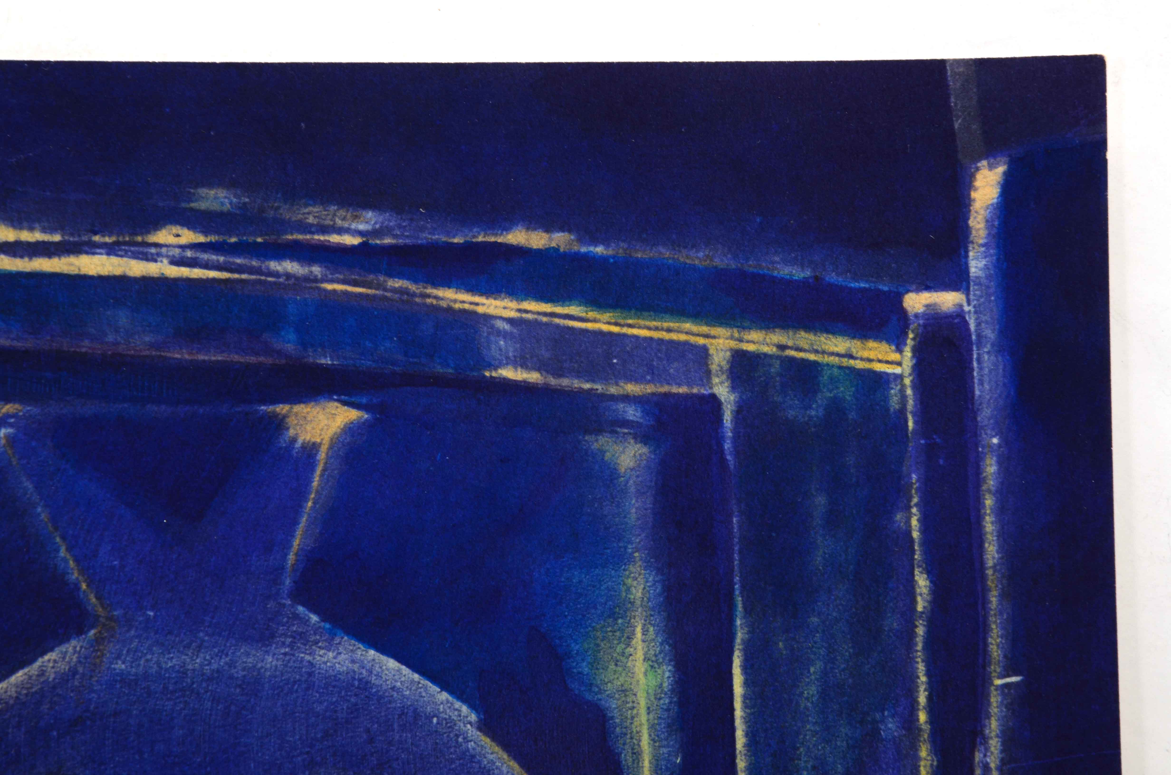 Max Ernst Pochoir from 1958 Edition of "XXe Siecle"