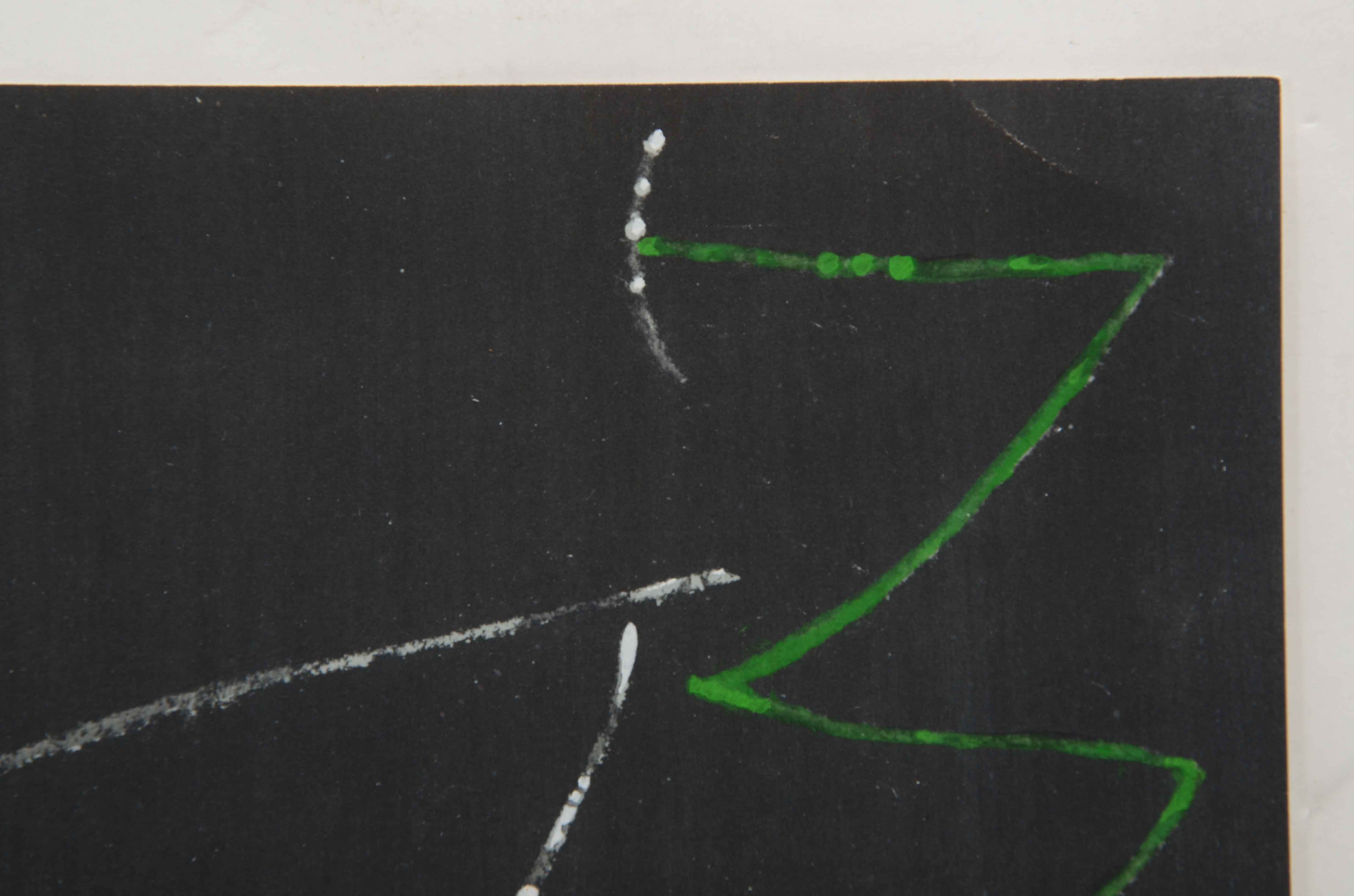 Joan Mirò Pochoir from 1958 Edition of "XXe Siecle"