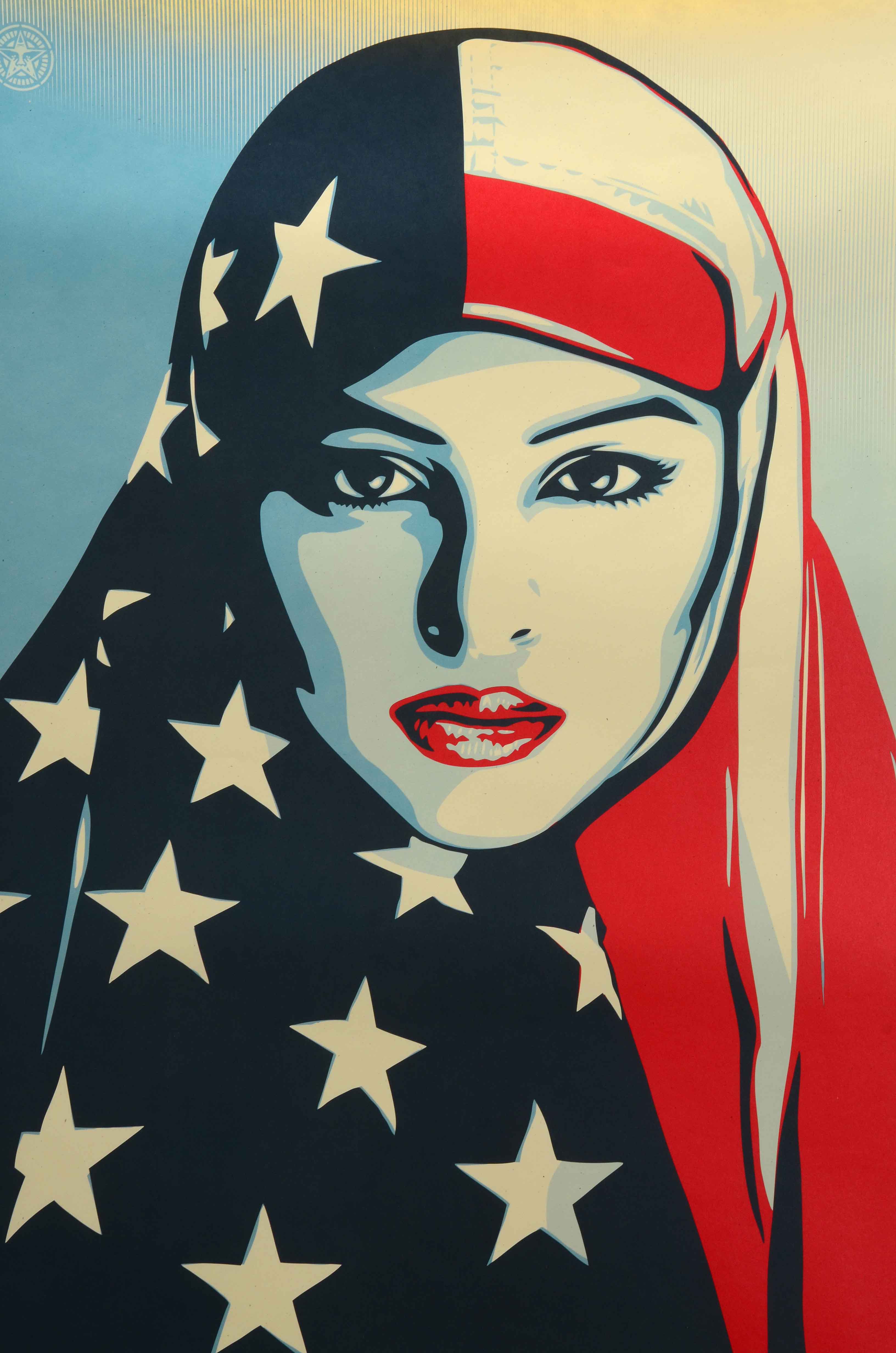 Shepard Fairey Offset Poster "We the People: Are Greater Than Fear"