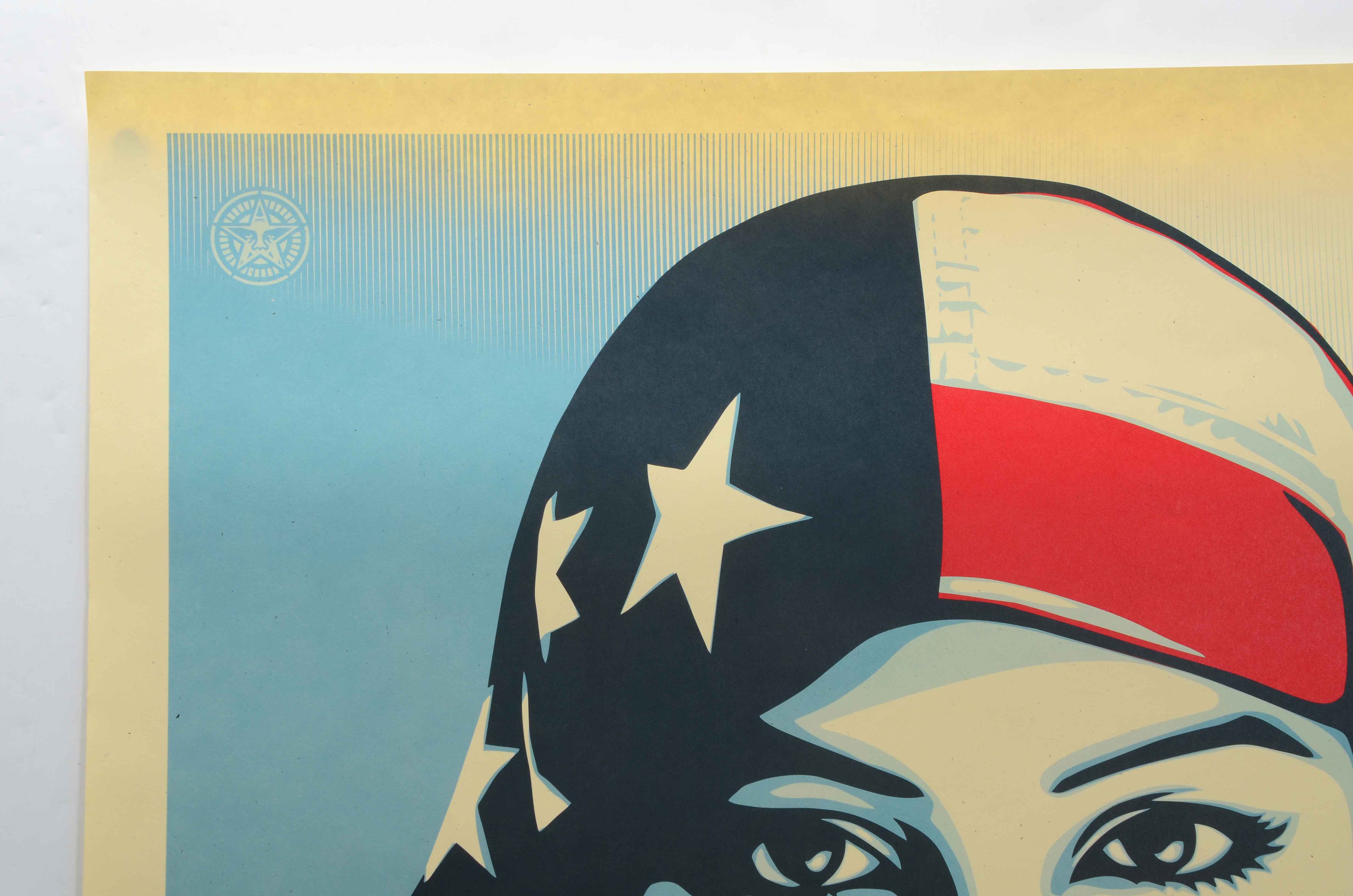 Shepard Fairey Offset Poster "We the People: Are Greater Than Fear"